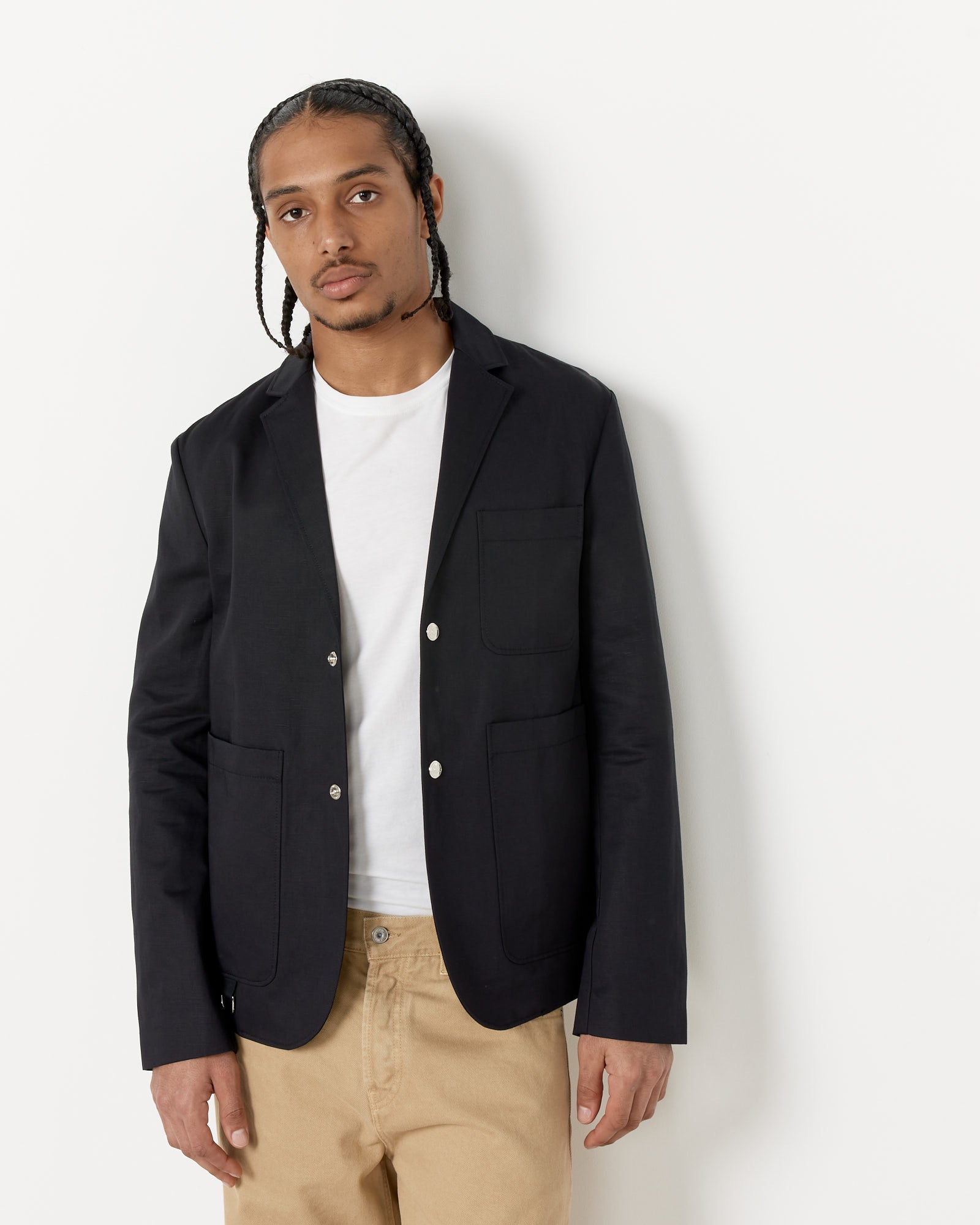 Jacquemus La Veste Jean Blazer Black - Black / 48 (257115)