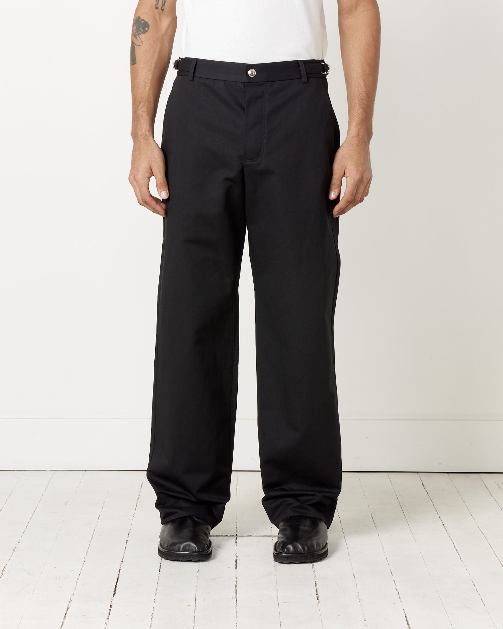 Jacquemus Le Pantalon Jean Trousers Black - Black / 48 (257119)