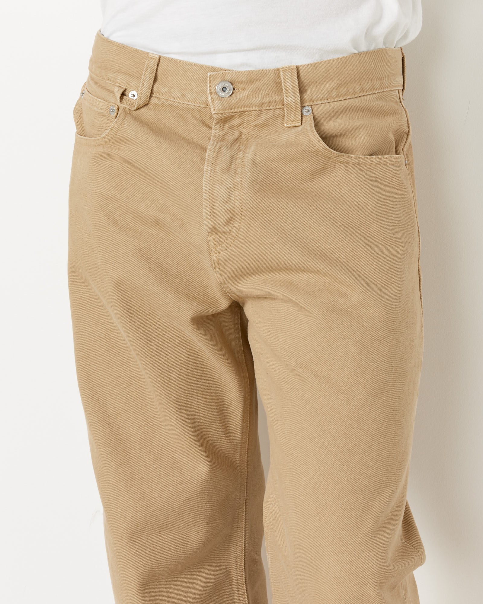 Jacquemus Le De-Nimes Droit Pant Beige - Beige / 32 (257148)