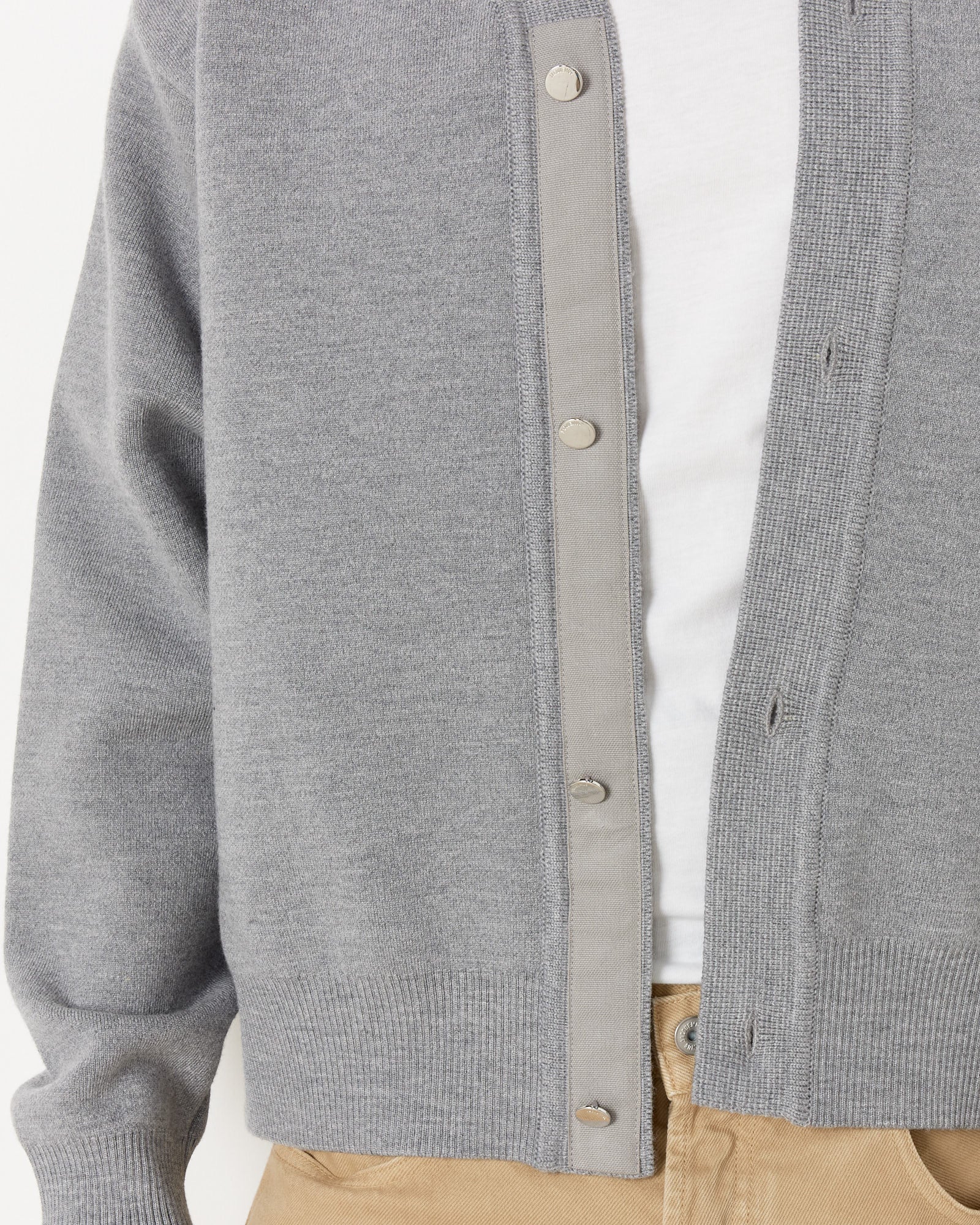 Jacquemus Le Boutonne Cardigan Grey - Grey / M (257156)