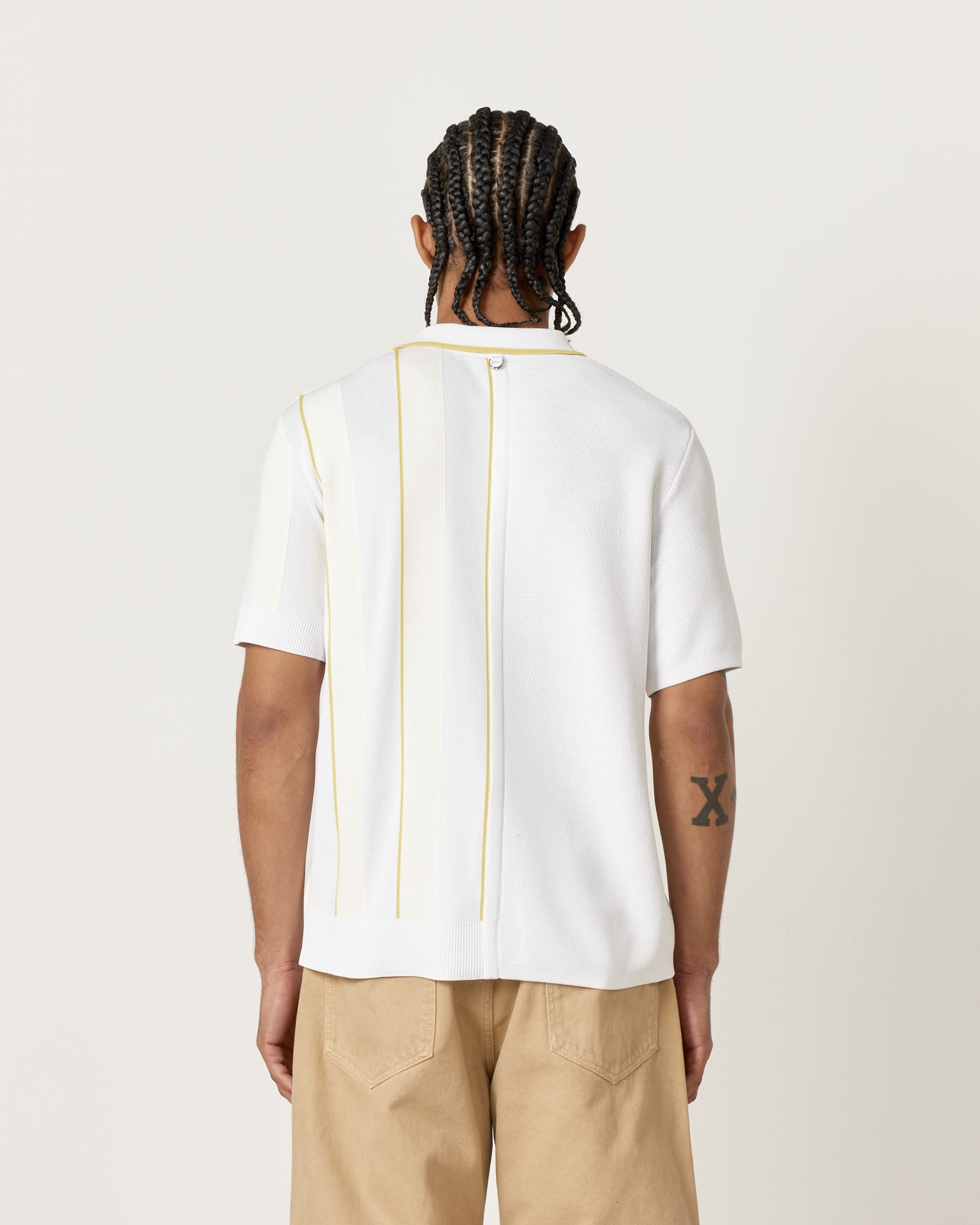 Jacquemus Le Juego Polo White - White / S (257163)