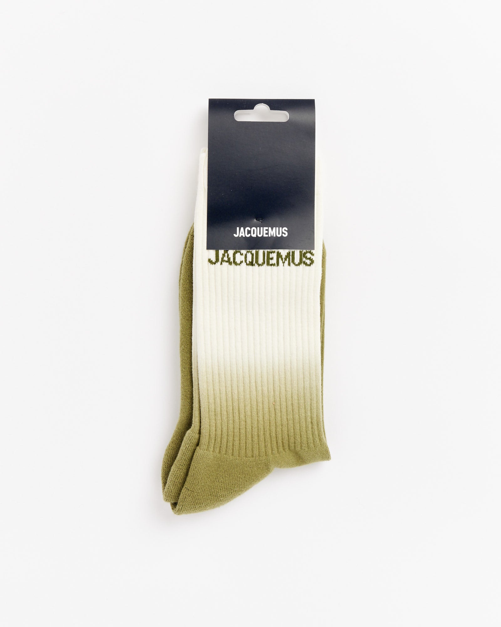 Jacquemus Les Chaussettes Moisson Socks Khaki - Khaki / 39-42 (257173)