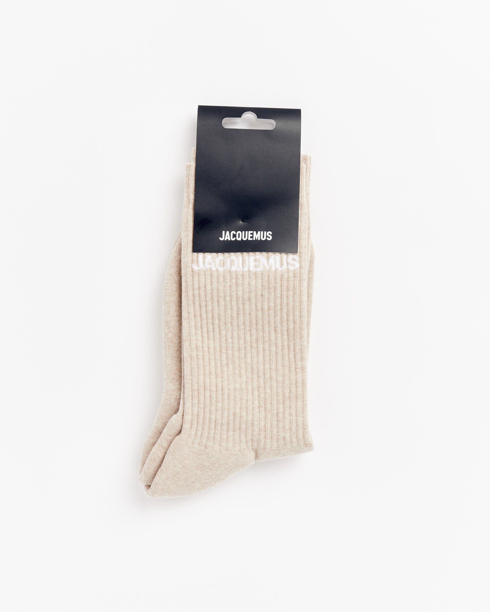 Jacquemus Les Chaussettes J Socks Light Beige - Light Beige / 39-42 (257175)