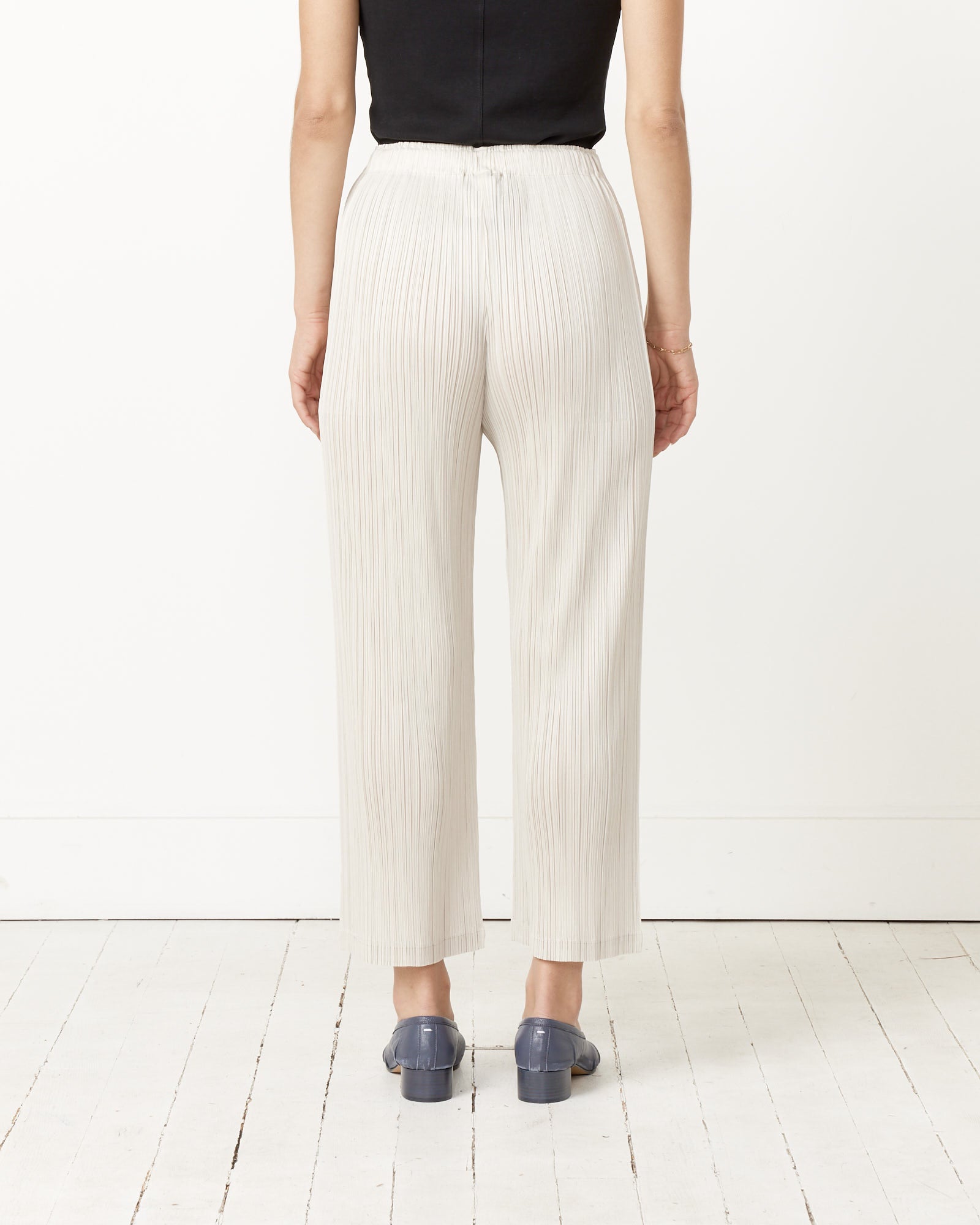 Issey Miyake Pleats Please MC Feb Pant Ivory - Ivory / 3 (257194)