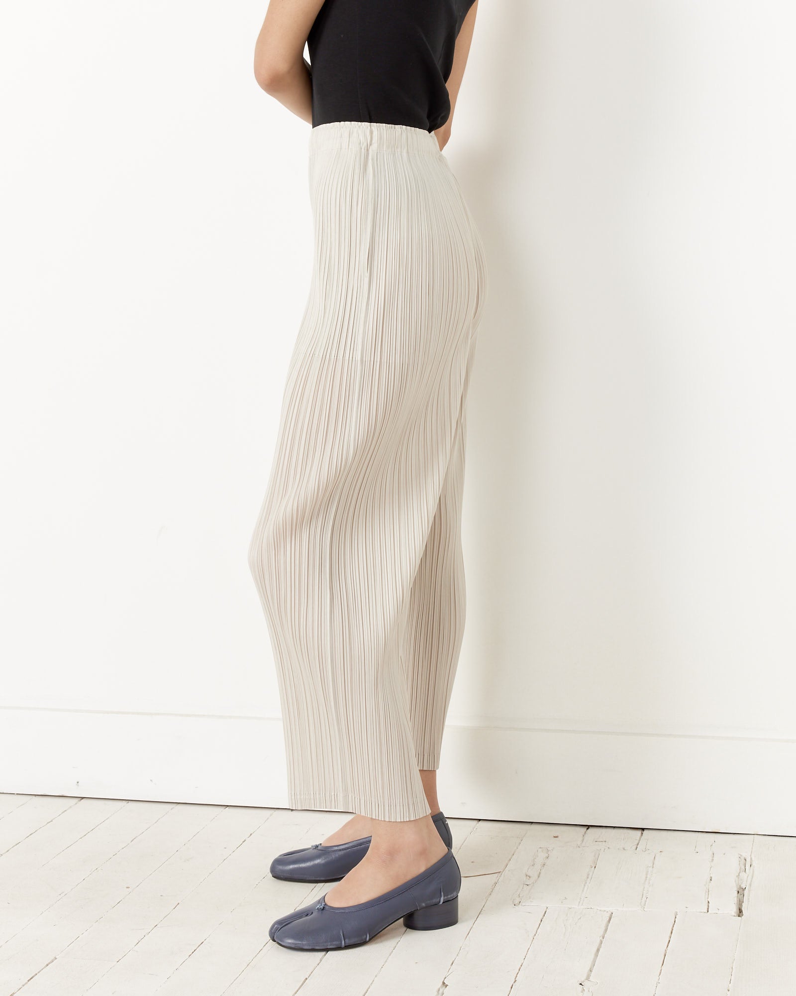 Issey Miyake Pleats Please MC Feb Pant Ivory - Ivory / 3 (257194)