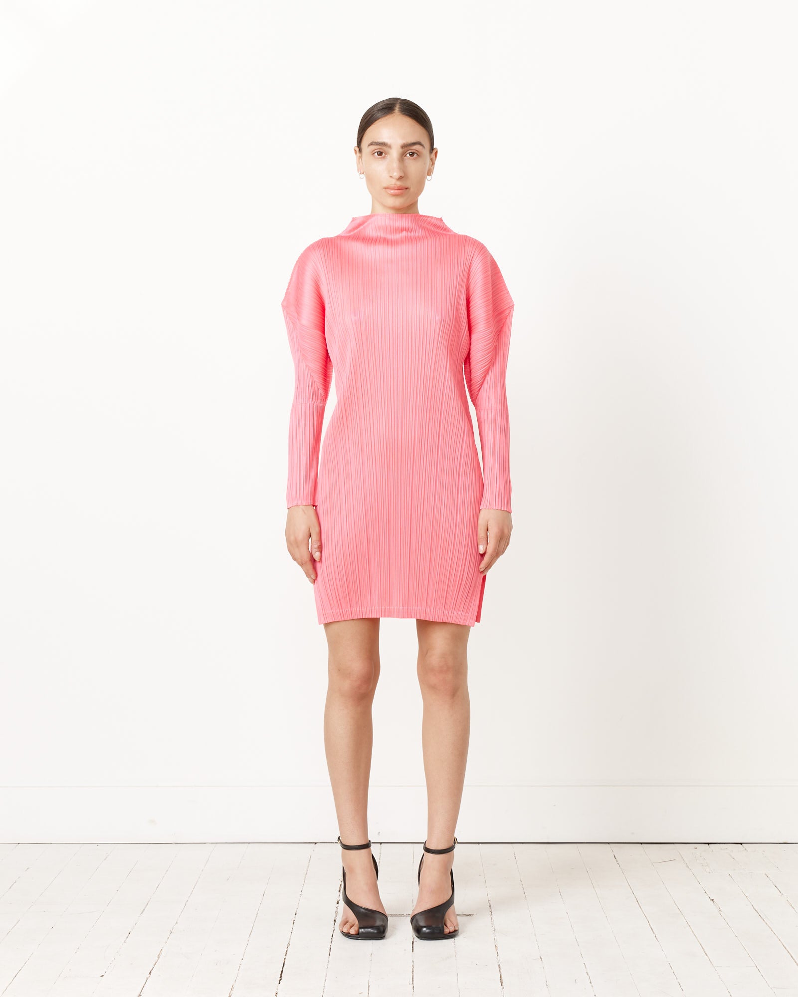 Issey Miyake Pleats Please MC Feb Dress Bright Pink - Bright Pink / 3 (257204)