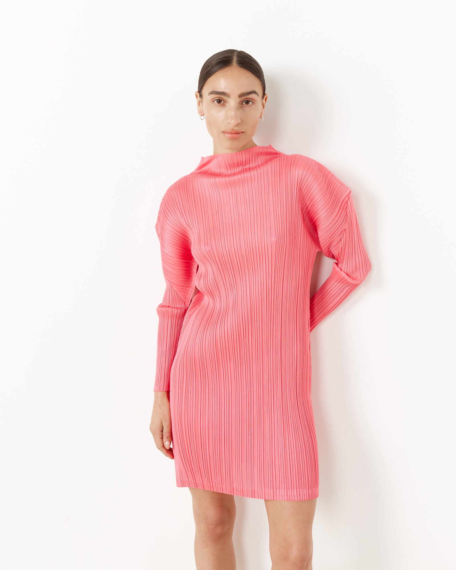 Issey Miyake Pleats Please MC Feb Dress Bright Pink - Bright Pink / 3 (257204)