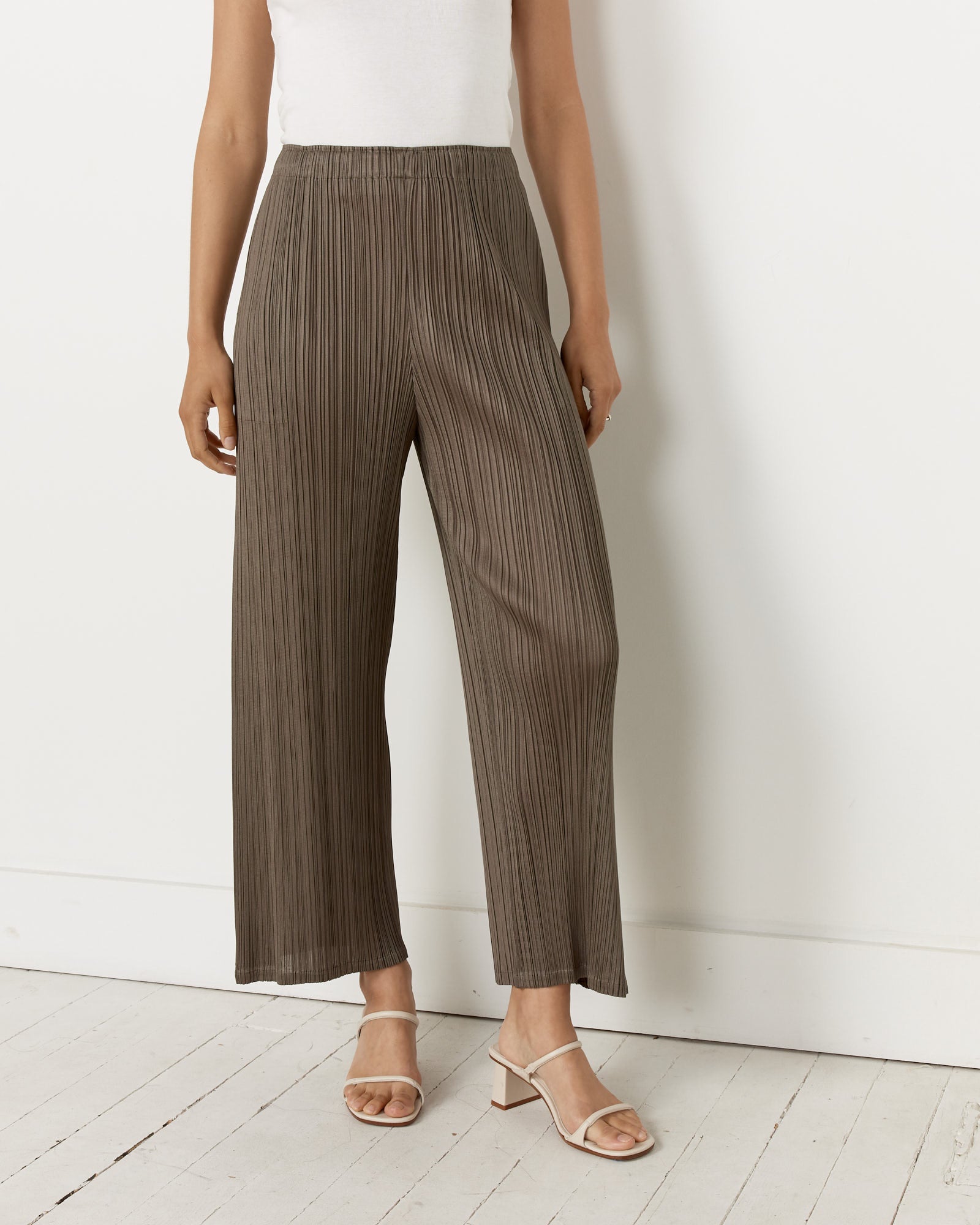 Issey Miyake Pleats Please MC March Pant Khaki - Khaki / 5 (257209)