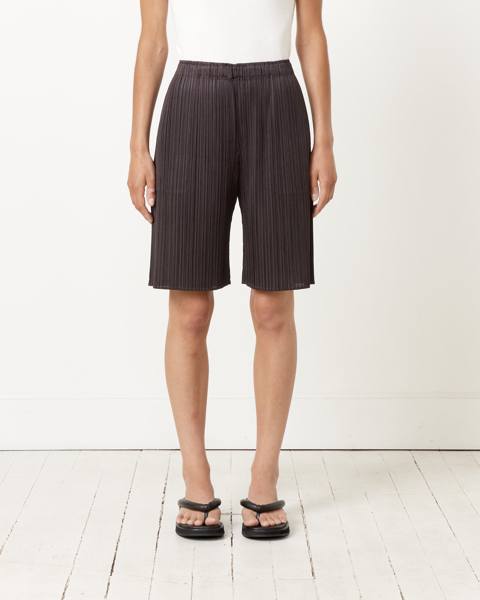 Issey Miyake Pleats Please MC April Pant Black Pepper - Black Pepper / 5 (257218)