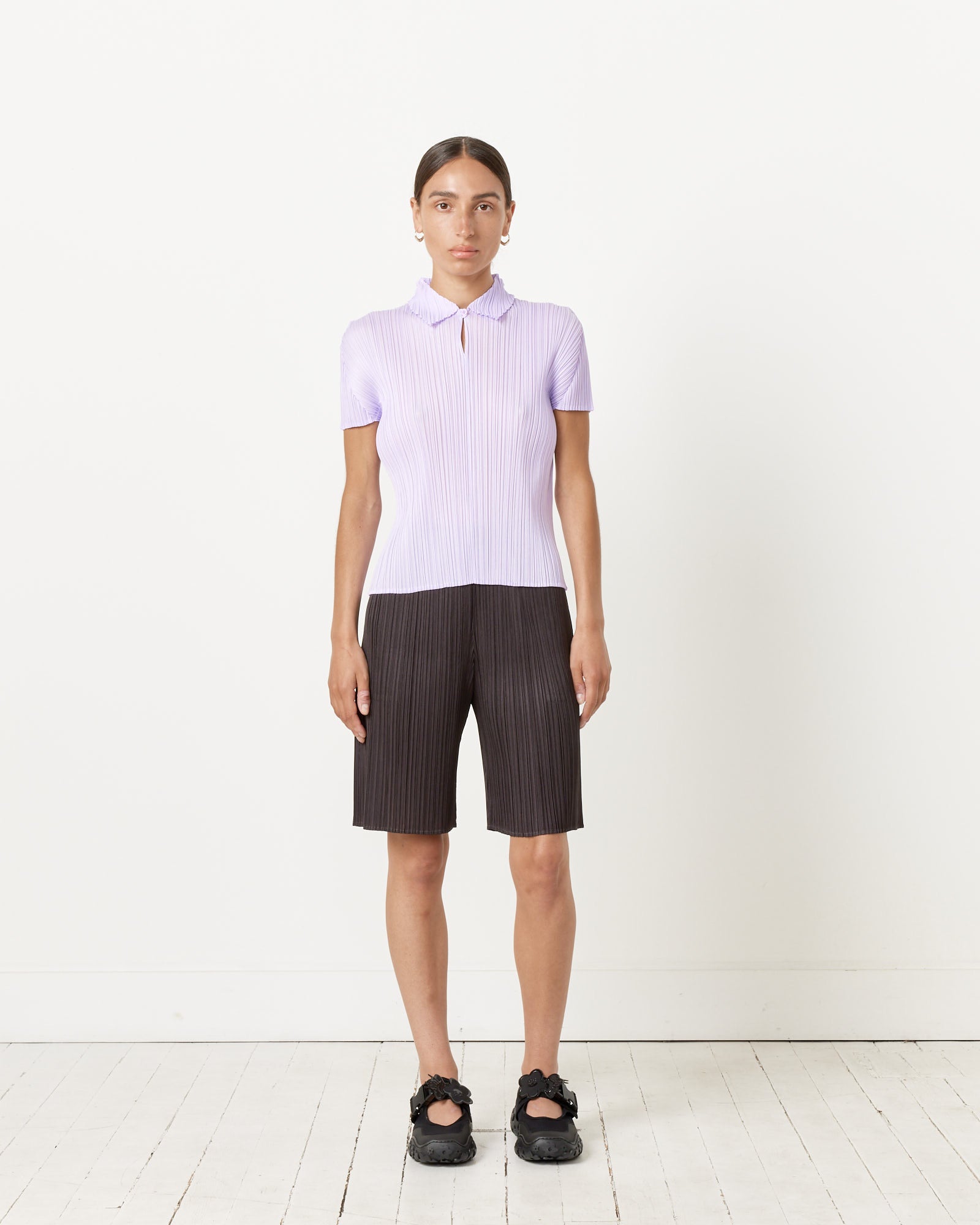 Issey Miyake Pleats Please MC April Shirt Purple Onion - Purple Onion / 5 (257224)