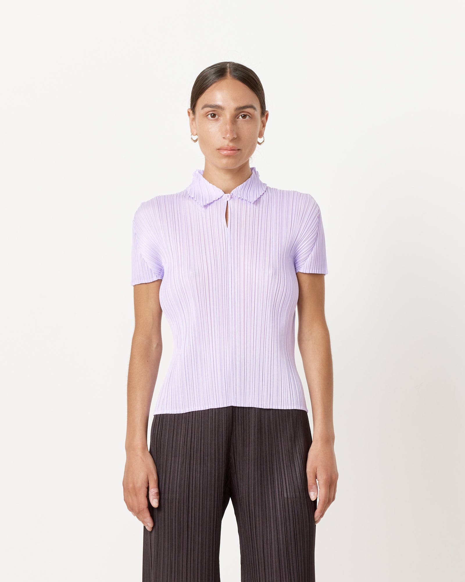 Issey Miyake Pleats Please MC April Shirt Purple Onion - Purple Onion / 5 (257224)