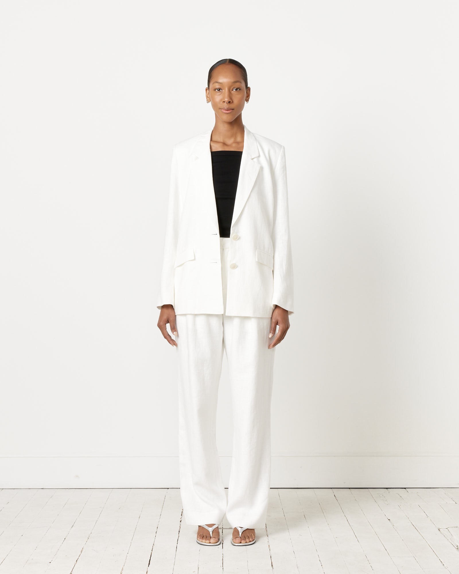 Mara Hoffman Tatum Jacket White - White / S (257328)