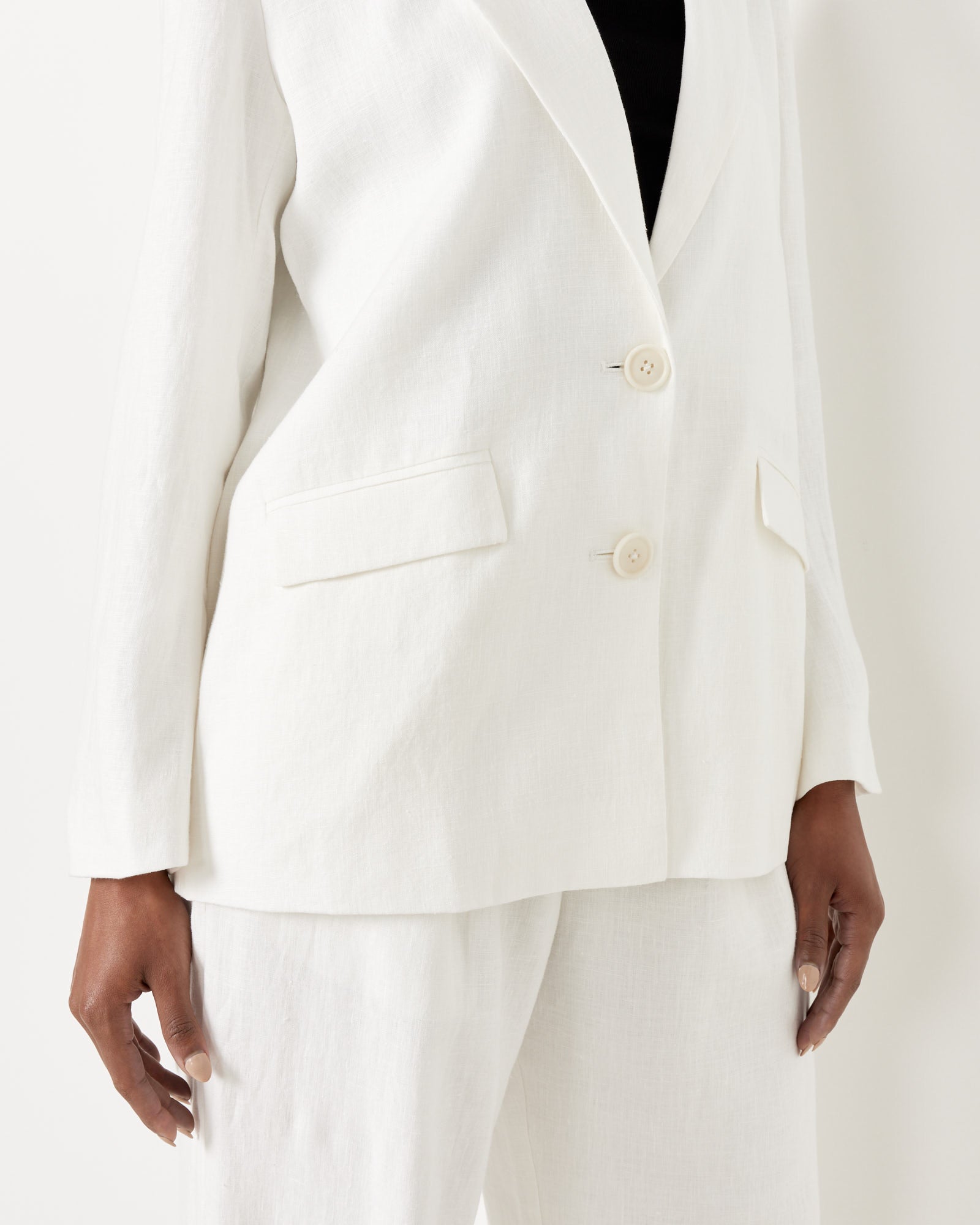 Mara Hoffman Tatum Jacket White - White / S (257328)