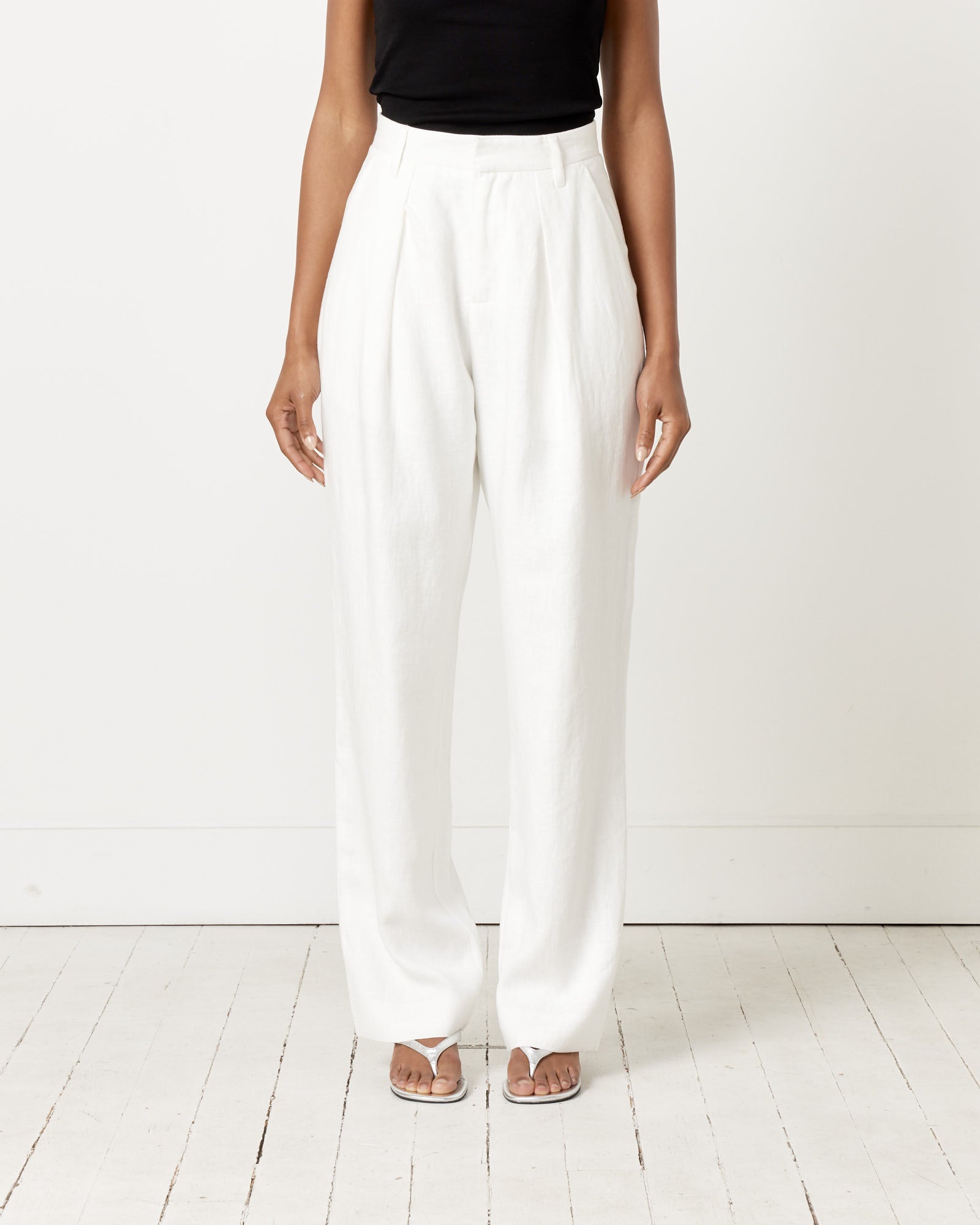 Mara Hoffman Marella Pant White - White / 0 (257330)