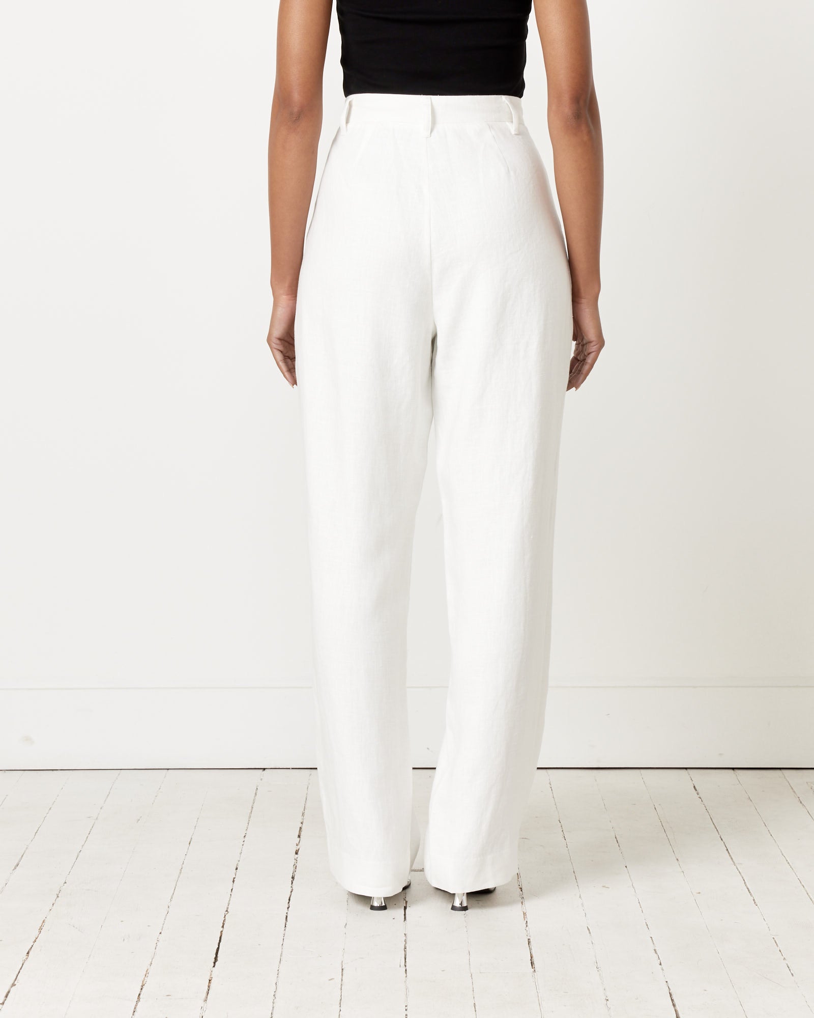 Mara Hoffman Marella Pant White - White / 0 (257330)