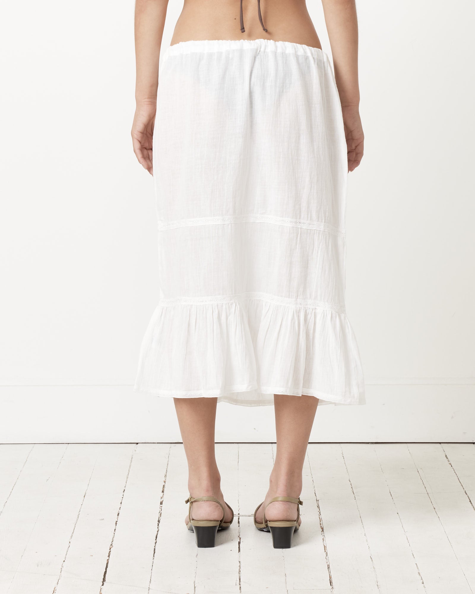 Gimaguas Swan Skirt White - White / M (257420)