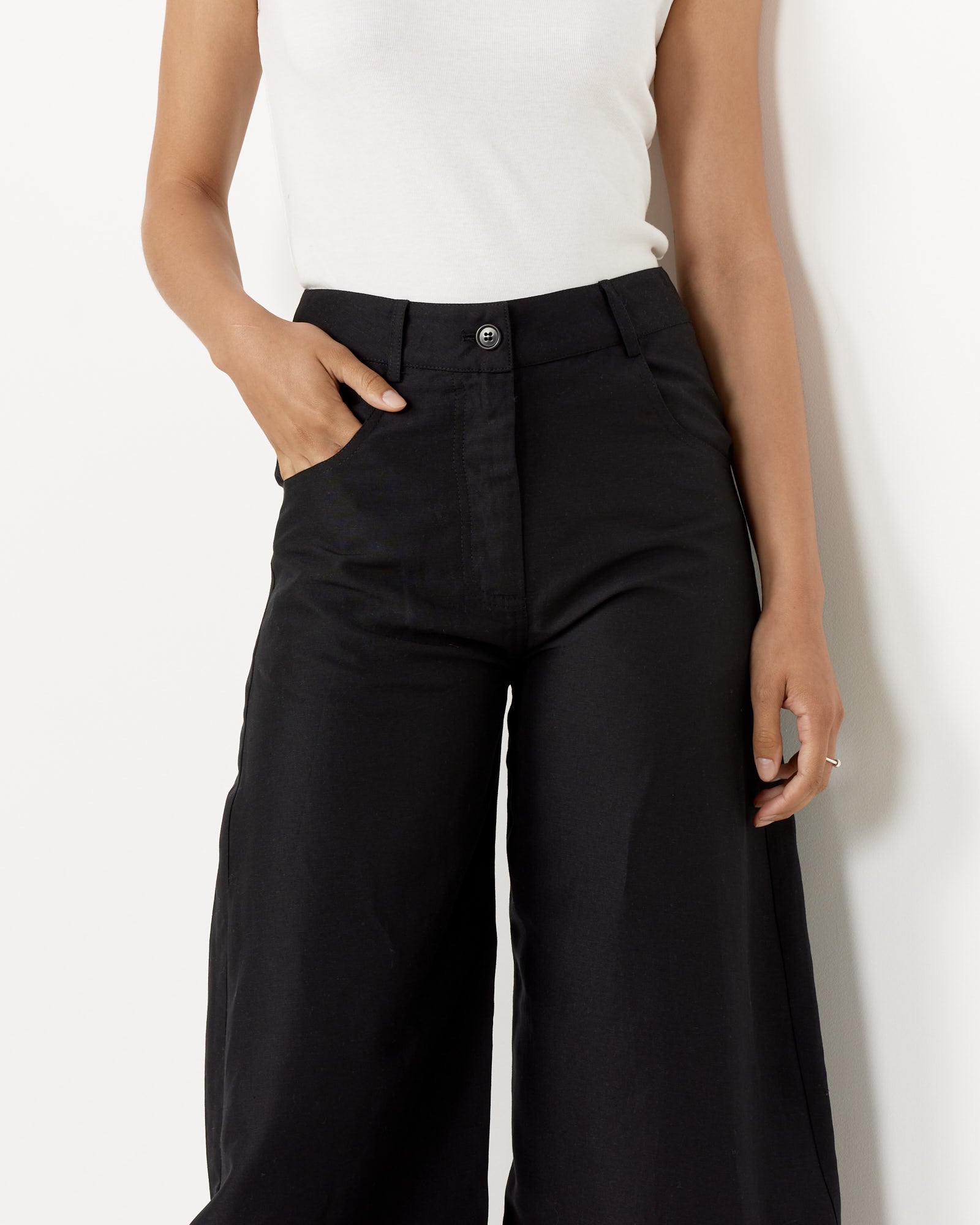 Henrik Vibskov Pipette Pant Black - Black / XS (257437)