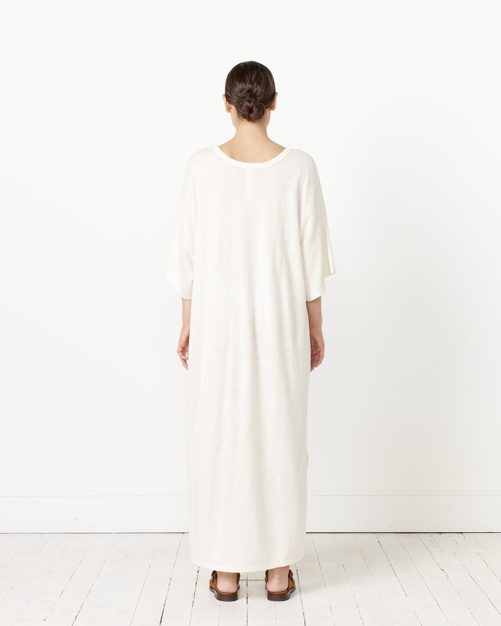 Lauren Manoogian U Neck Caftan Bone - Bone / 1 (257490)