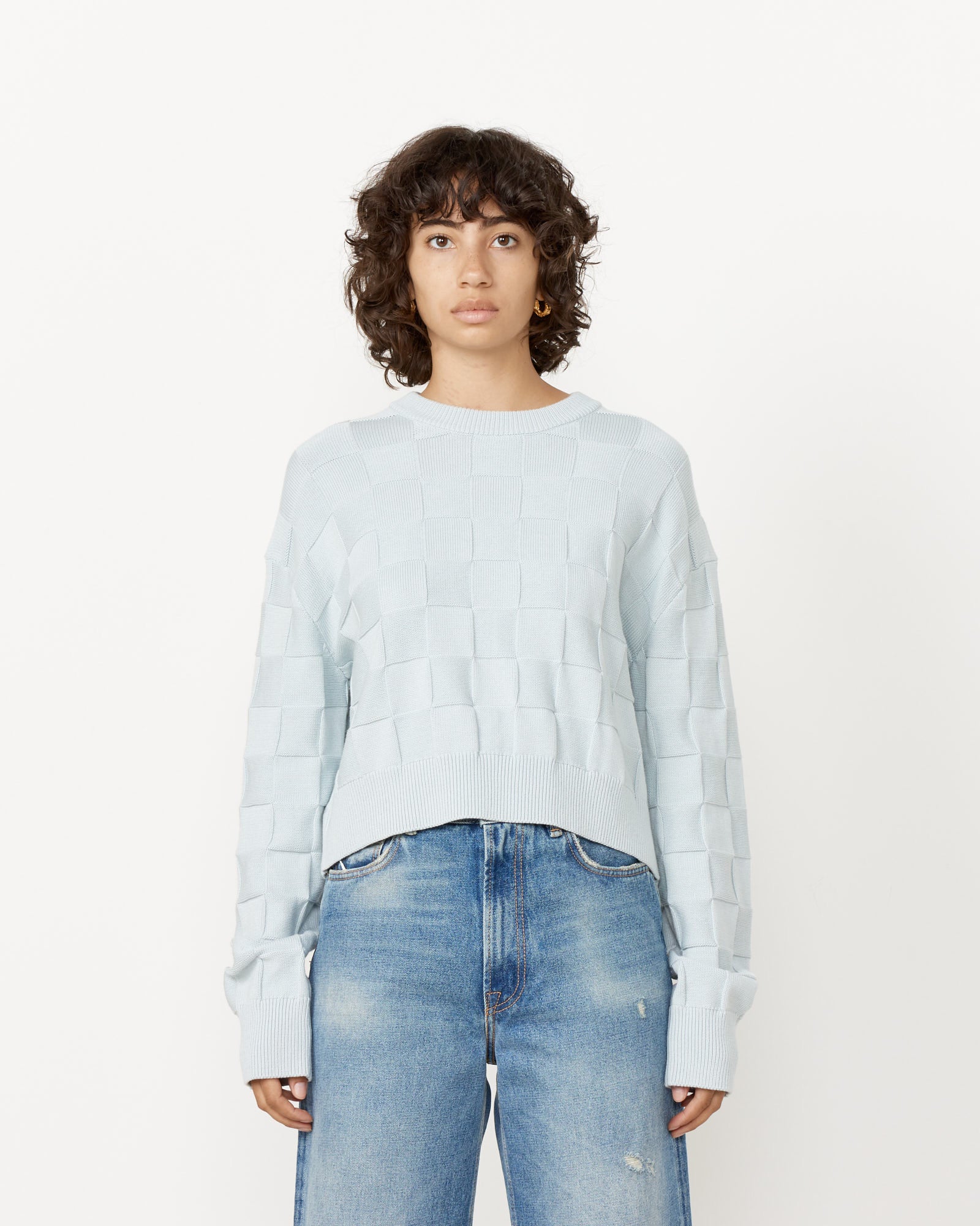 Cecilie Bahnsen Gudrun Jumper Ice Blue - Ice Blue / S (257583)