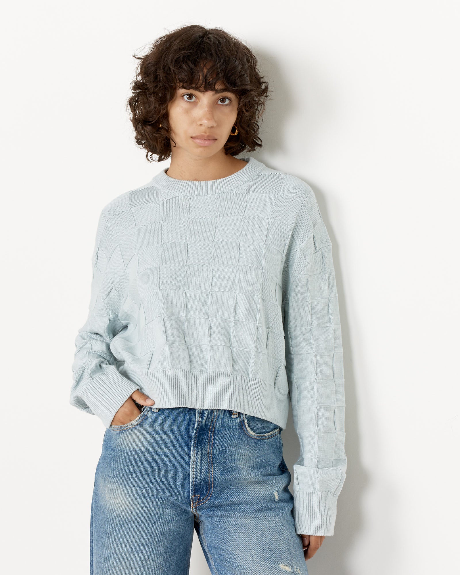 Cecilie Bahnsen Gudrun Jumper Ice Blue - Ice Blue / S (257583)