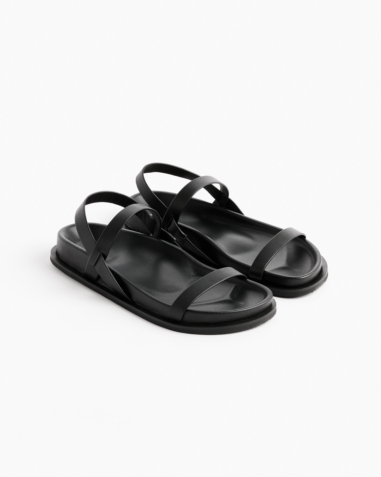 St. Agni Mio Sandals Black - Black / 39 (257632)