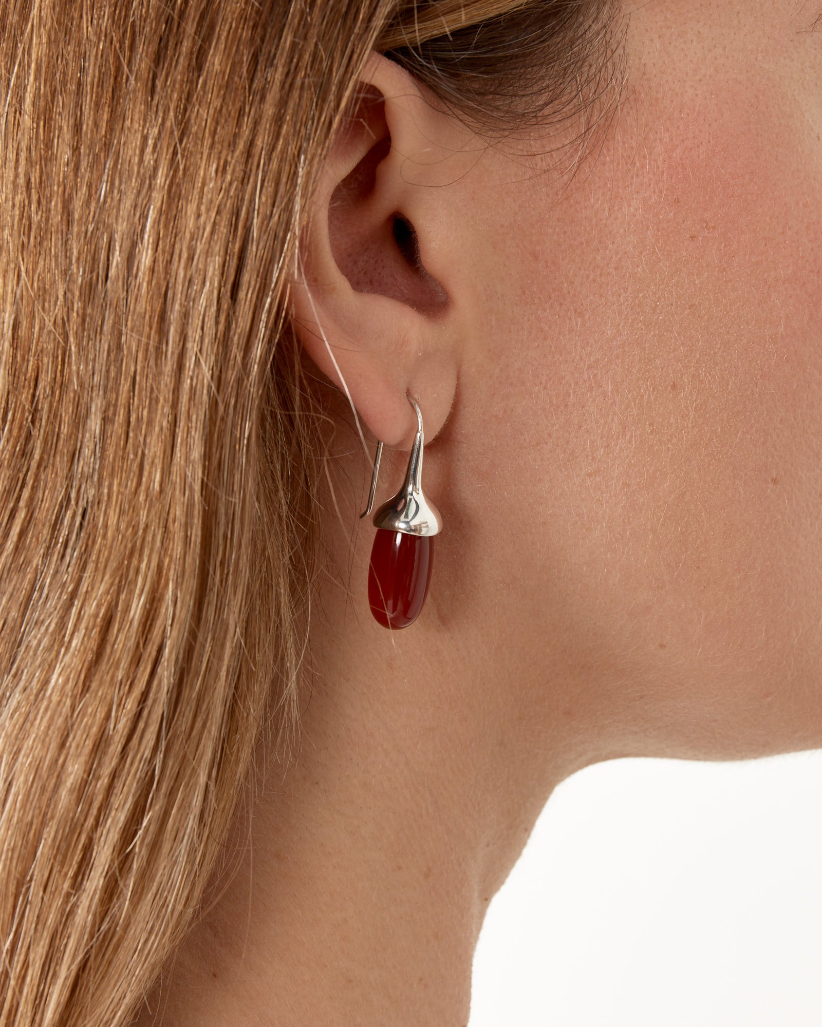 Sophie Buhai Dripping Stone Earrings - Garnet - OS - Default Title (257691)