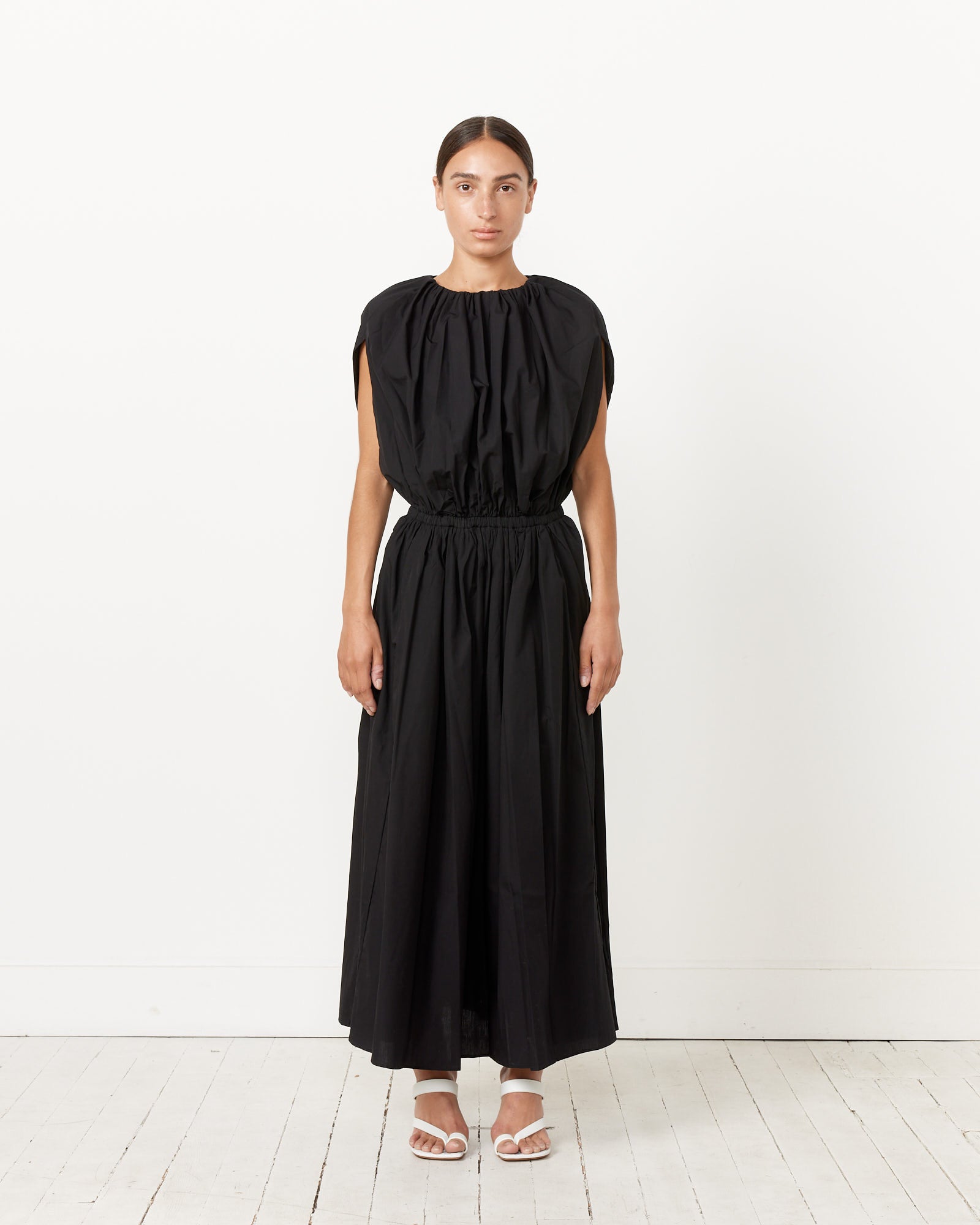 Black Crane Shell Dress Black - Black / XS (257777)