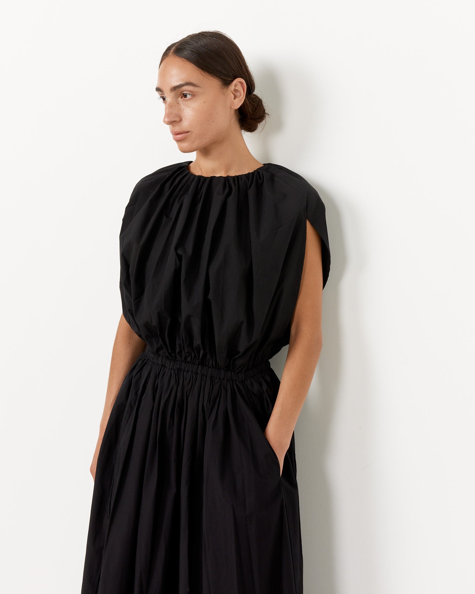 Black Crane Shell Dress Black - Black / XS (257777)