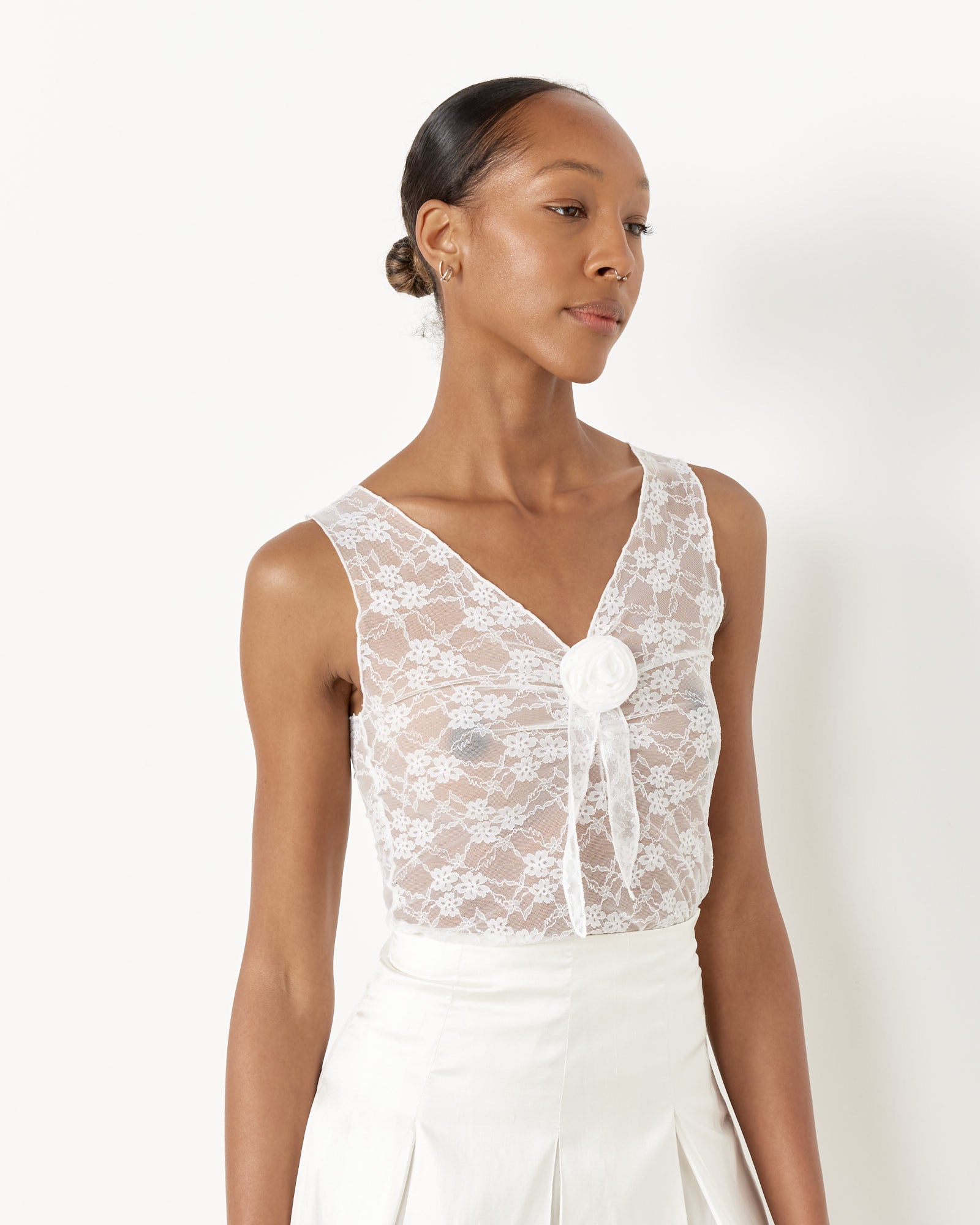 Hai Gigi Top Ivory - Ivory / XS (257797)