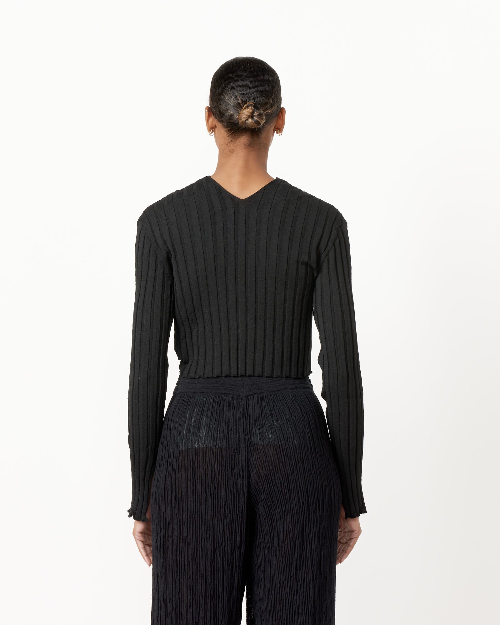 Rus Hoyo Cardigan Black - Black / S (257950)