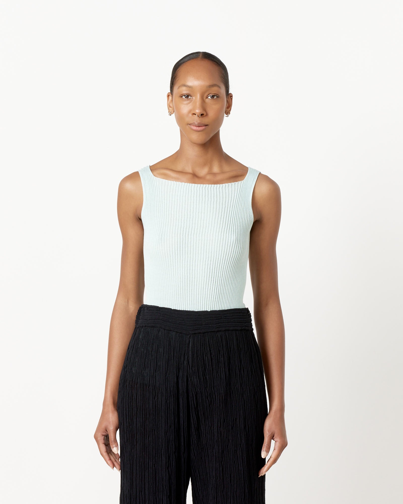 Rus Junko Top Light Blue - Light Blue / S (257956)