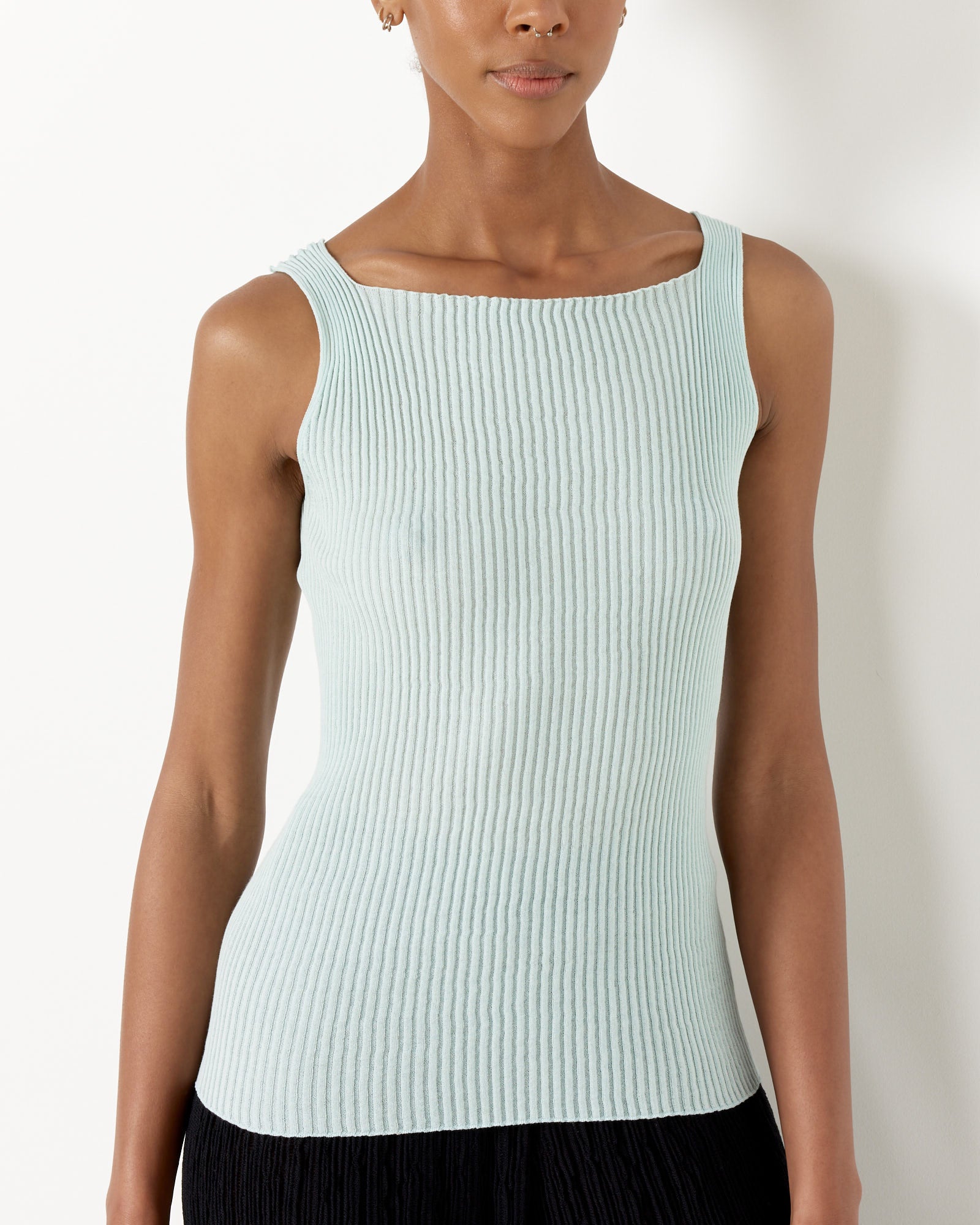 Rus Junko Top Light Blue - Light Blue / S (257956)