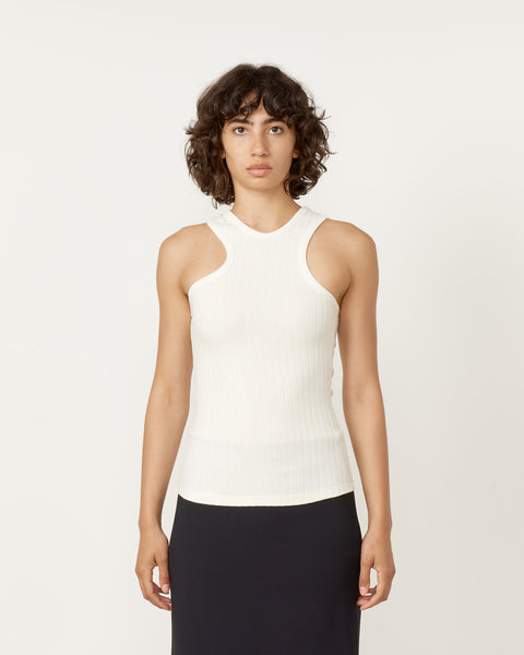 Wide Rib Knit Tank in Ivory – Mohawk General Store