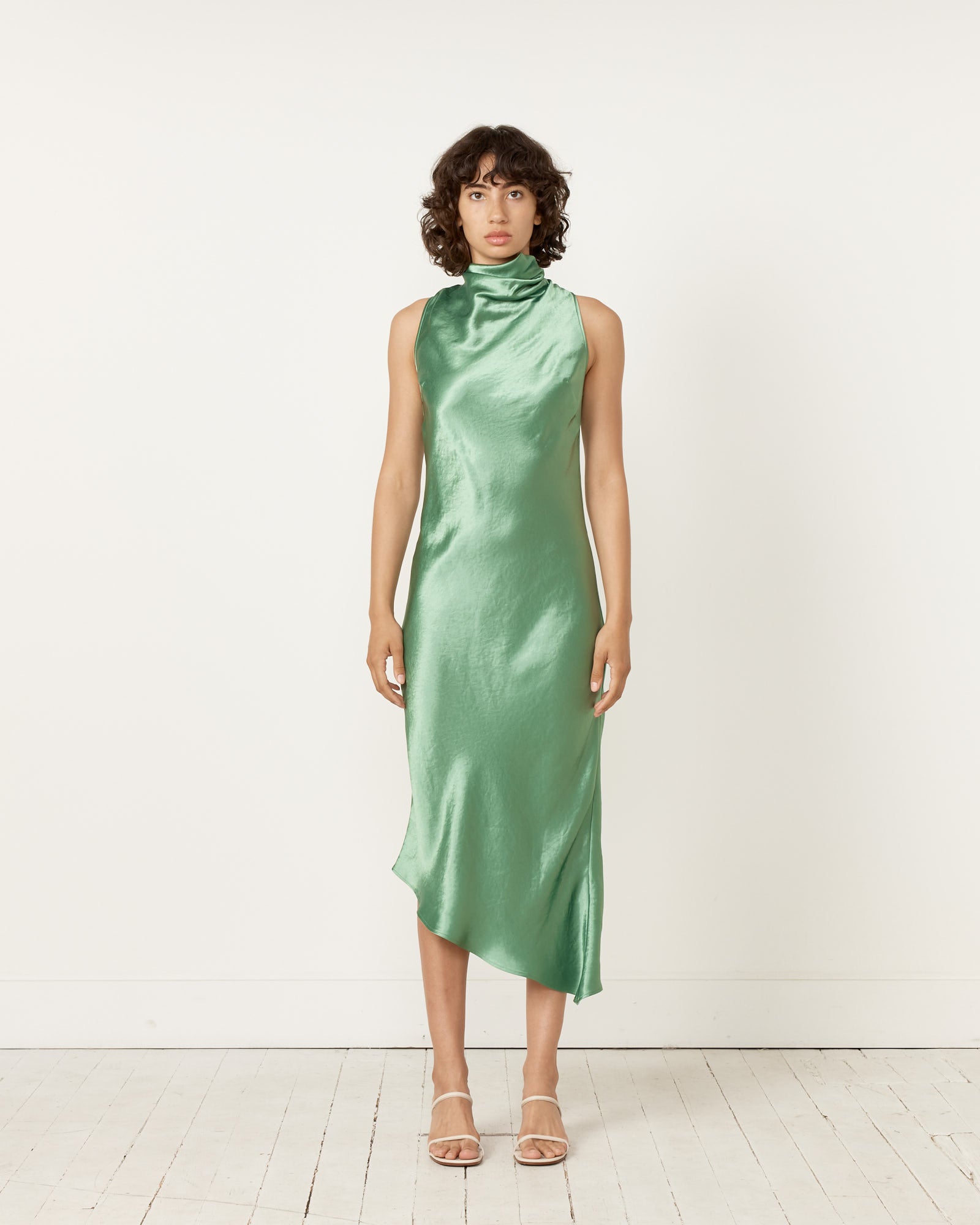 NOMIA Acetate Dress Jade - Jade / 2 (258004)