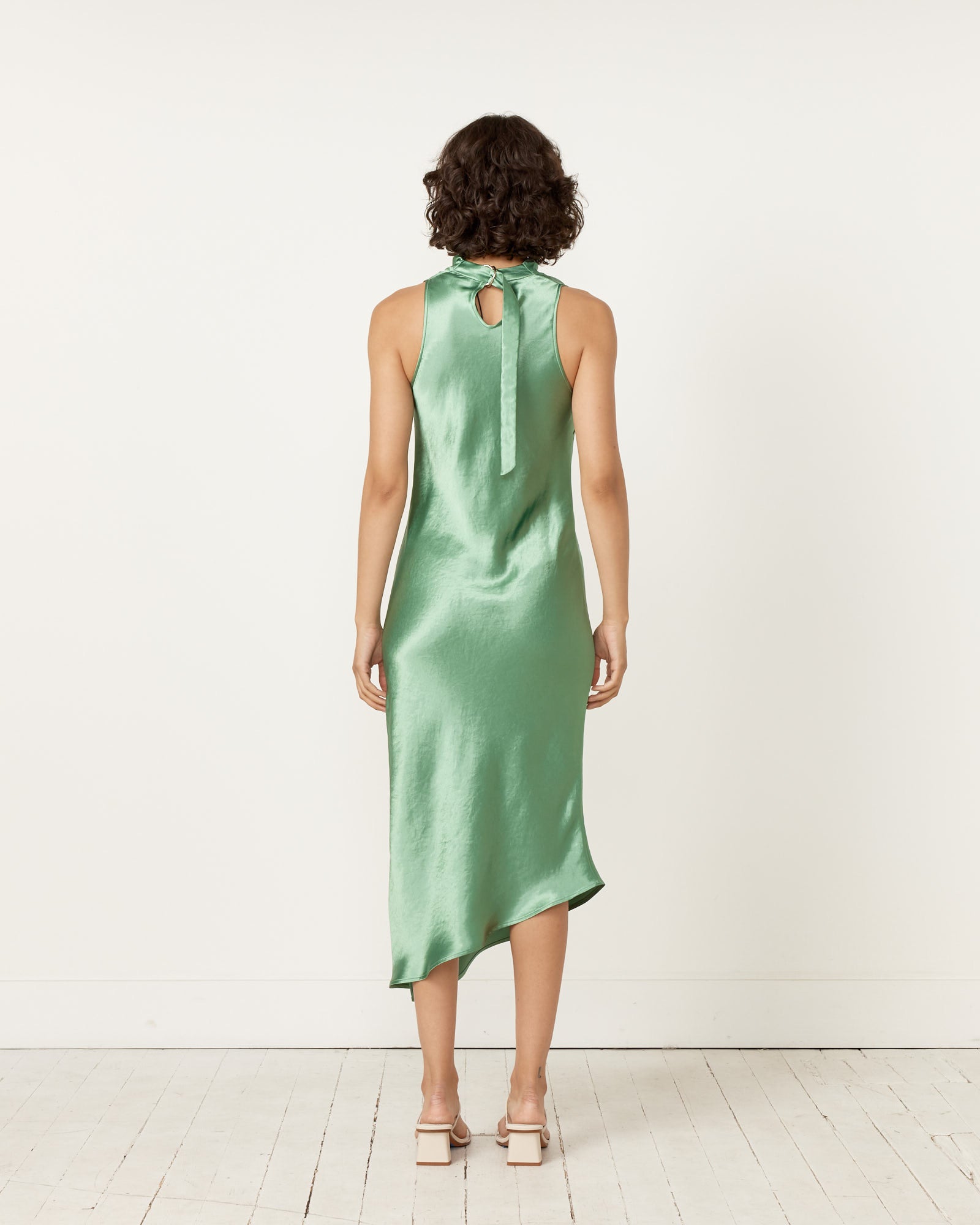 NOMIA Acetate Dress Jade - Jade / 2 (258004)