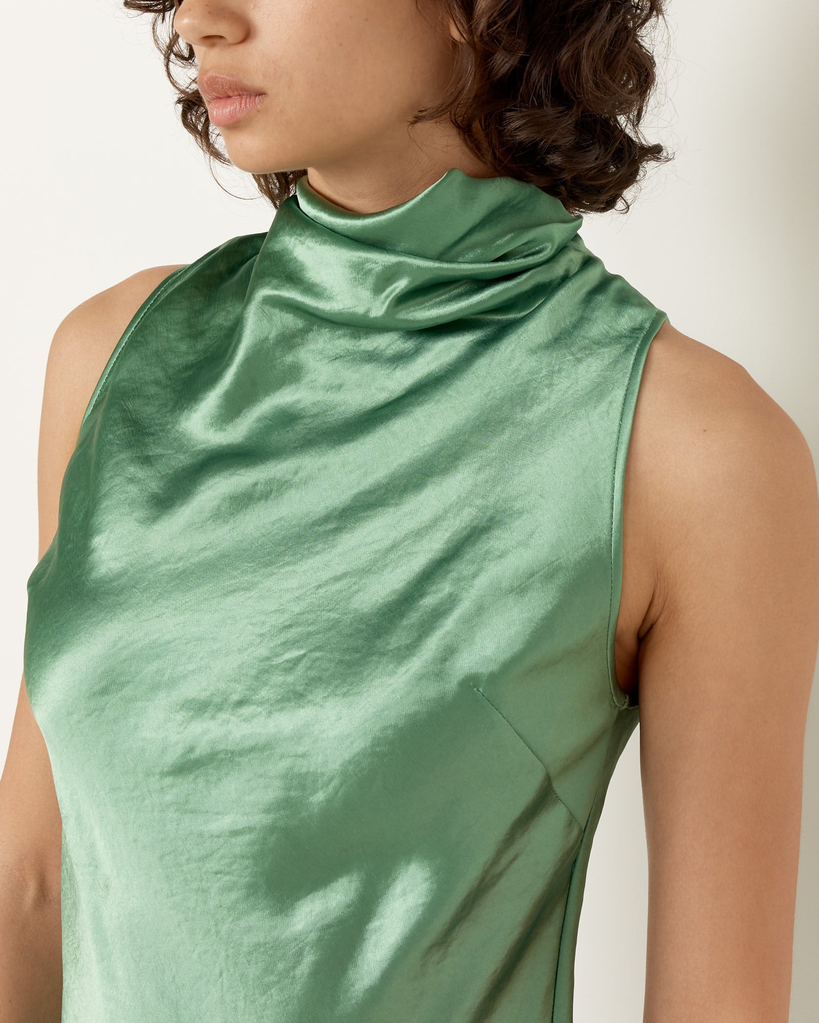 NOMIA Acetate Dress Jade - Jade / 2 (258004)