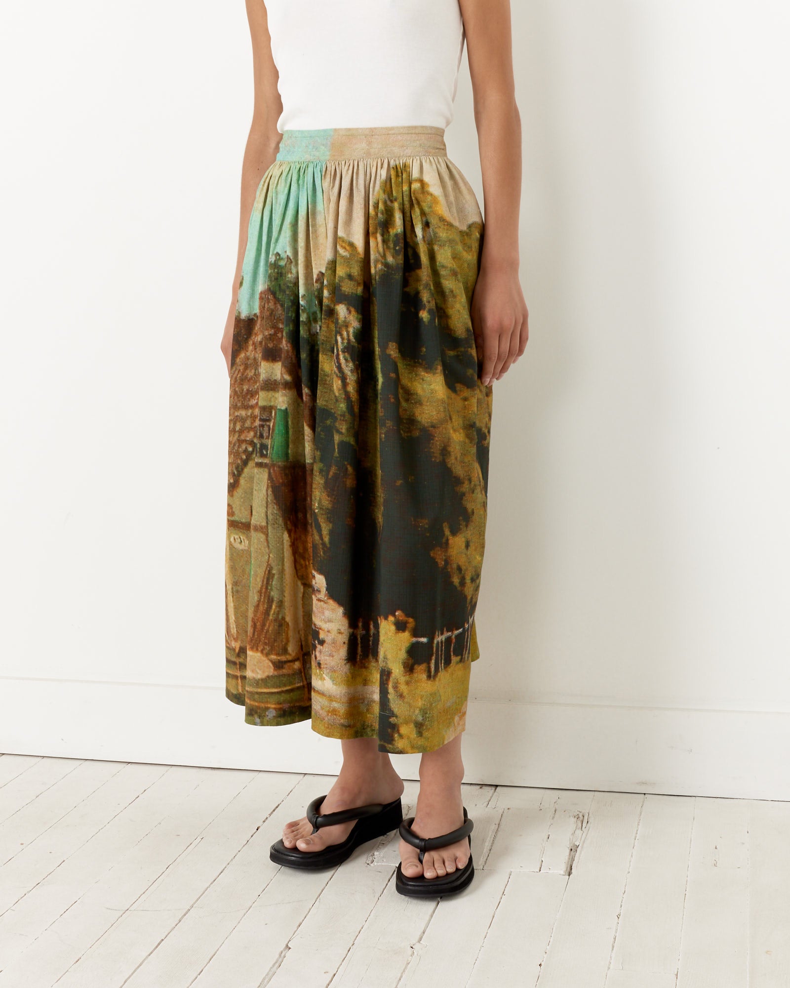 Anntian Skirt Digital Printed Gots - Digital Printed Gots / S (258030)