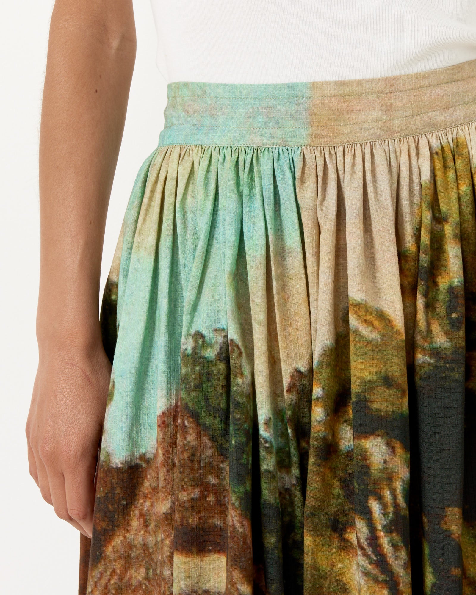 Anntian Skirt Digital Printed Gots - Digital Printed Gots / S (258030)