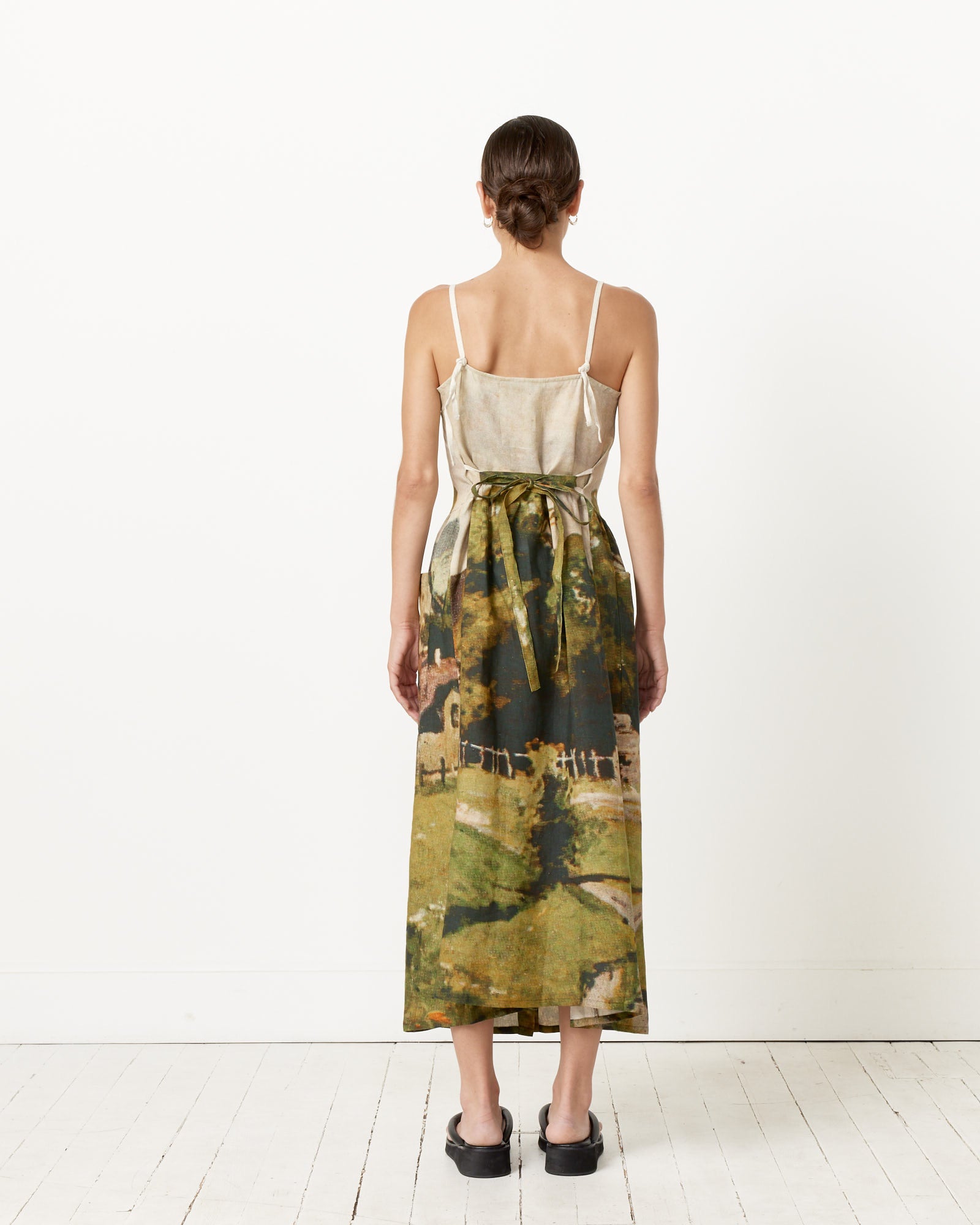 Anntian Spagetti Dress - Digital Printed Gots / OS (258032)