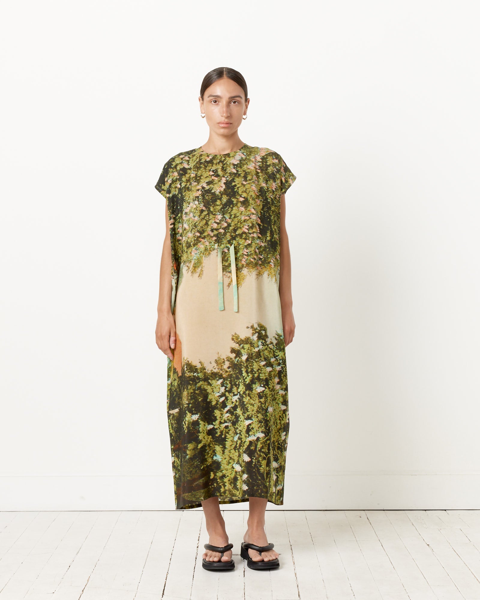 Anntian Simple Dress - Digital Printed Gots F / OS (258036)