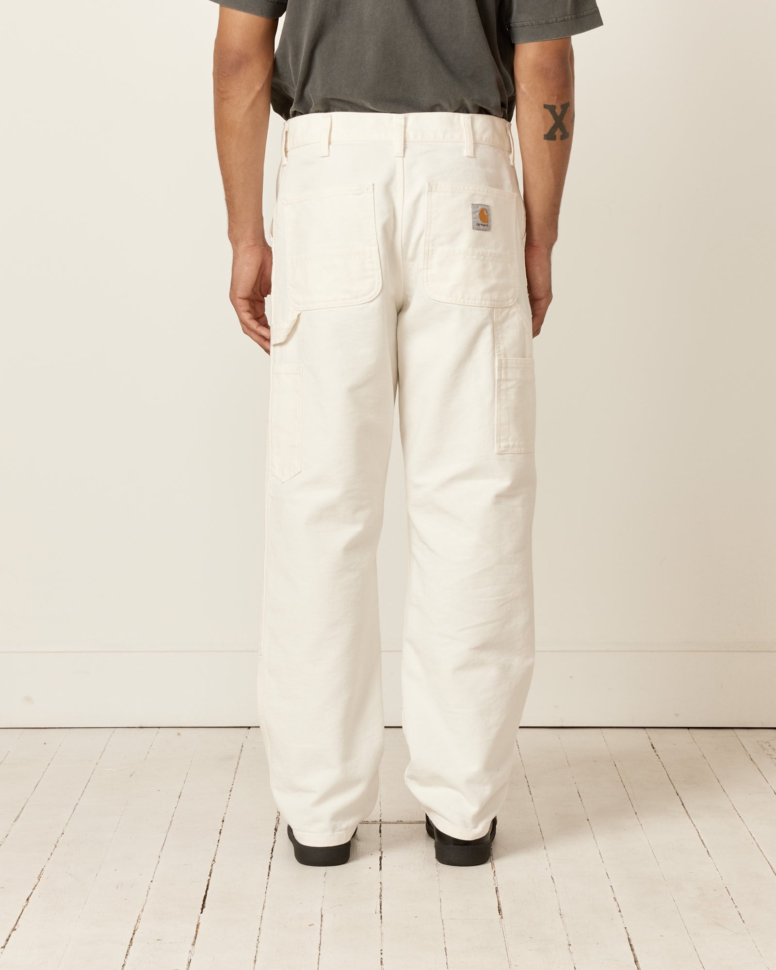 Carhartt WIP Double Knee Pant Wax - Wax / 32/32 (258178)