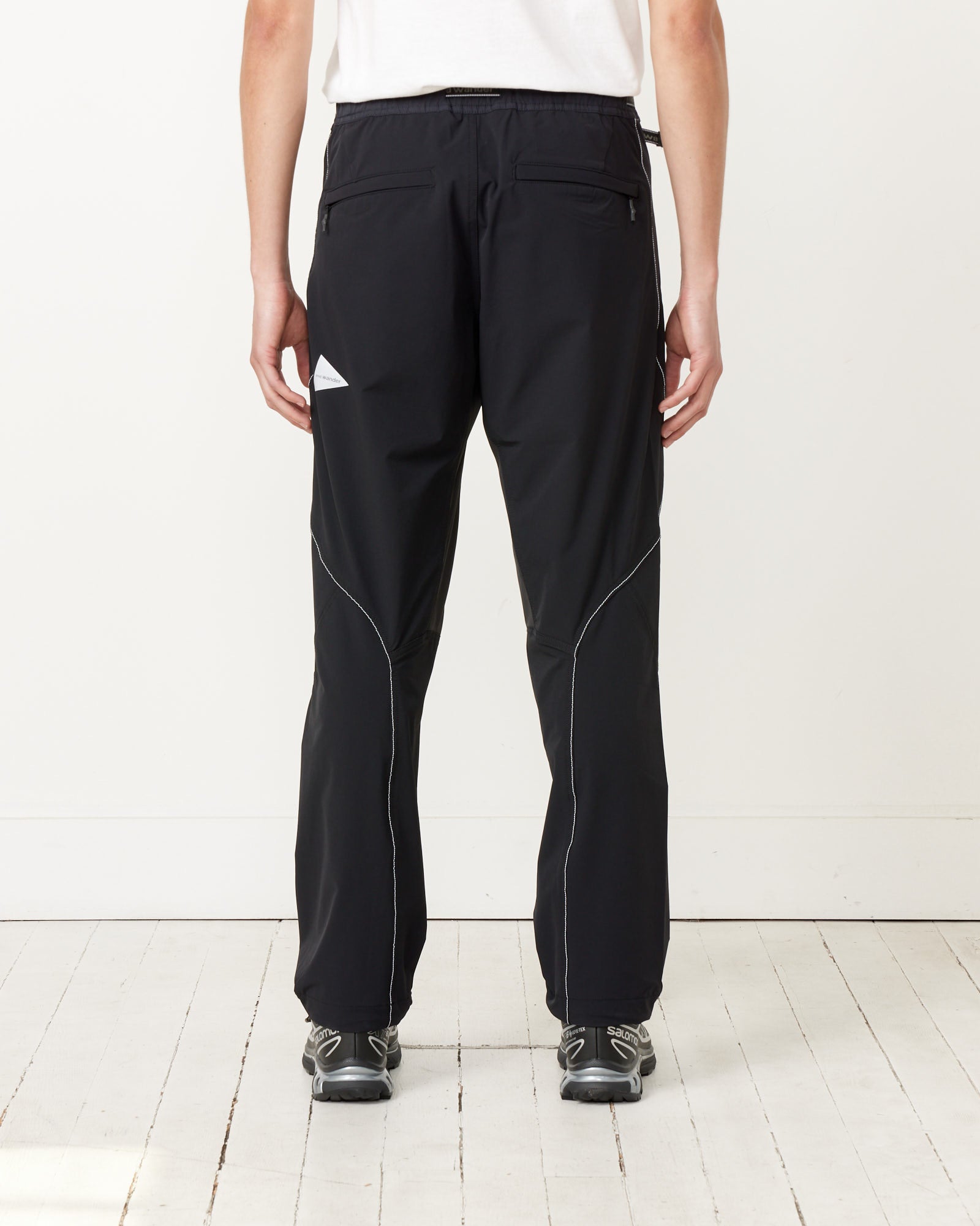 And Wander 8 Trek Pants Black - Black / L (258234)