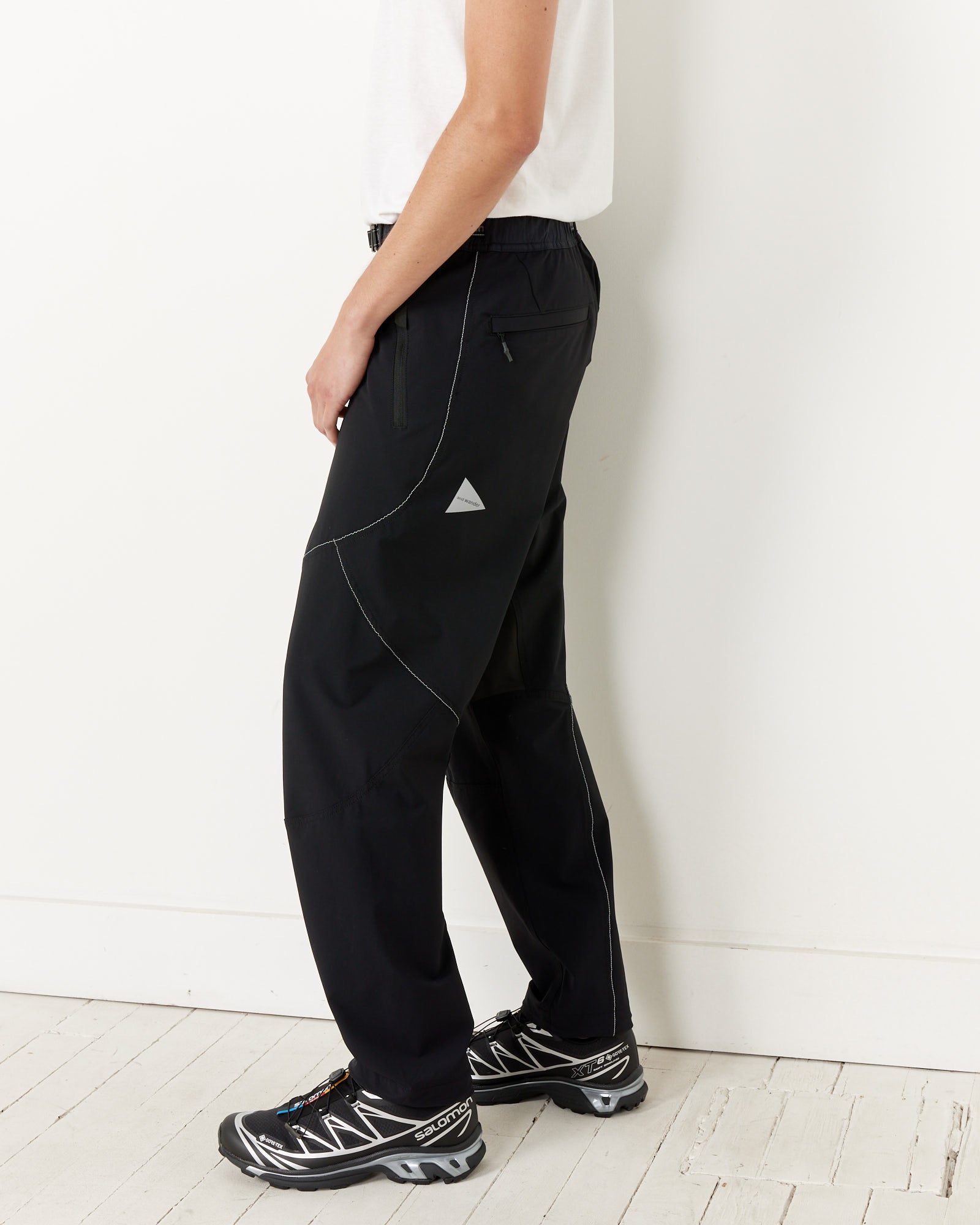 And Wander 8 Trek Pants Black - Black / L (258234)