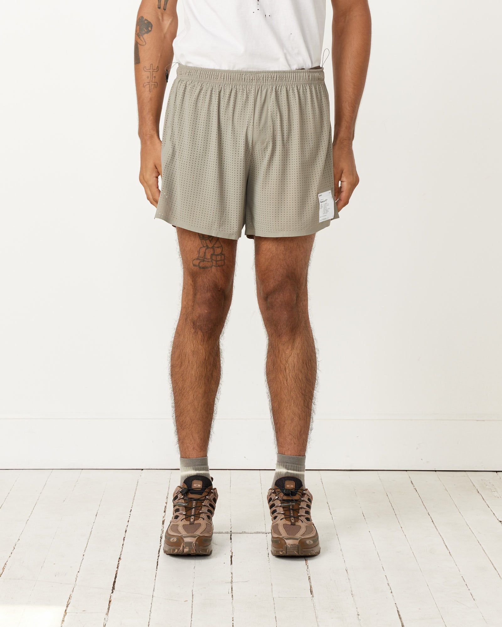 Satisfy Running Space-O Shorts Dry Sage - Dry Sage / L (258292)