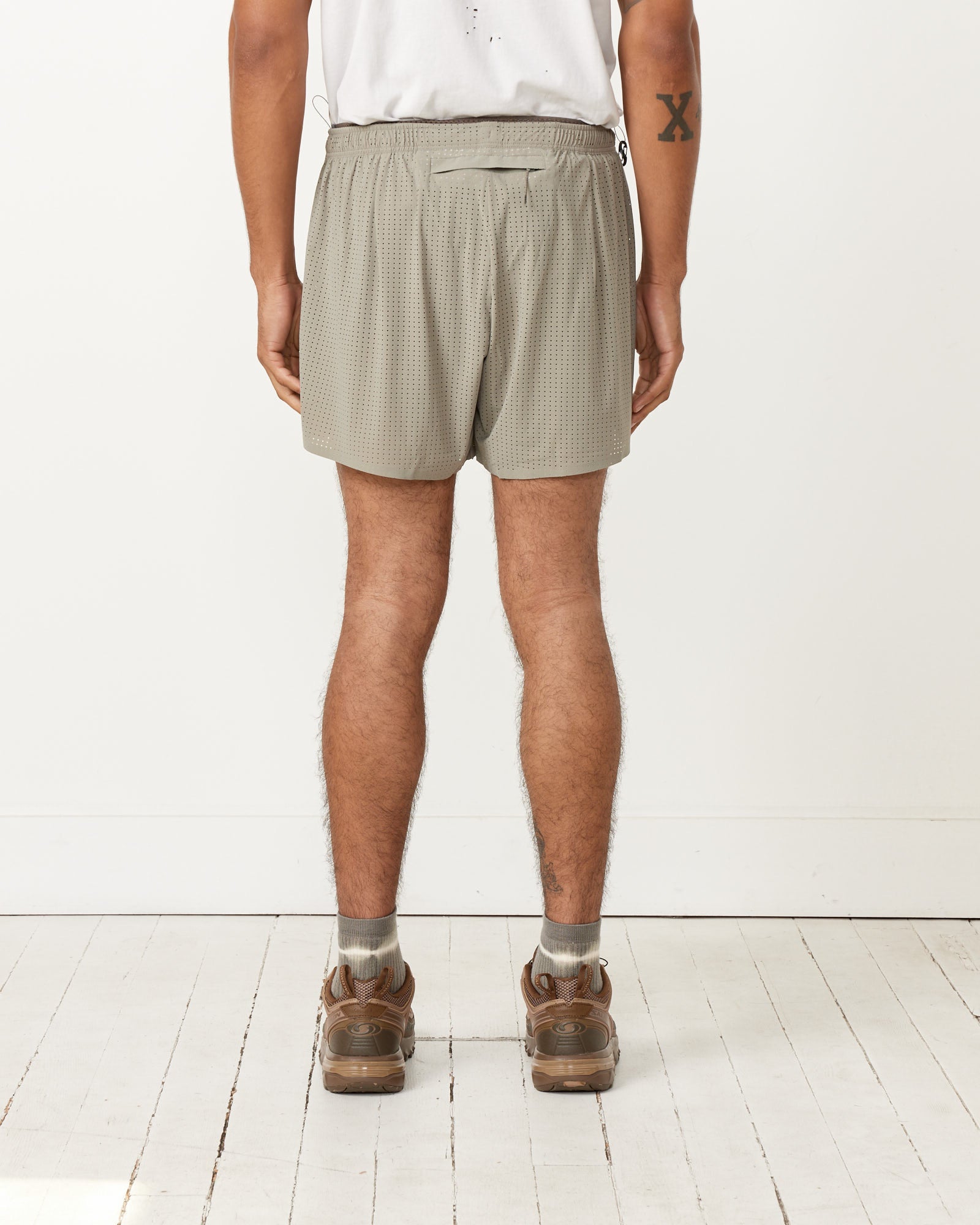 Satisfy Running Space-O Shorts Dry Sage - Dry Sage / L (258292)