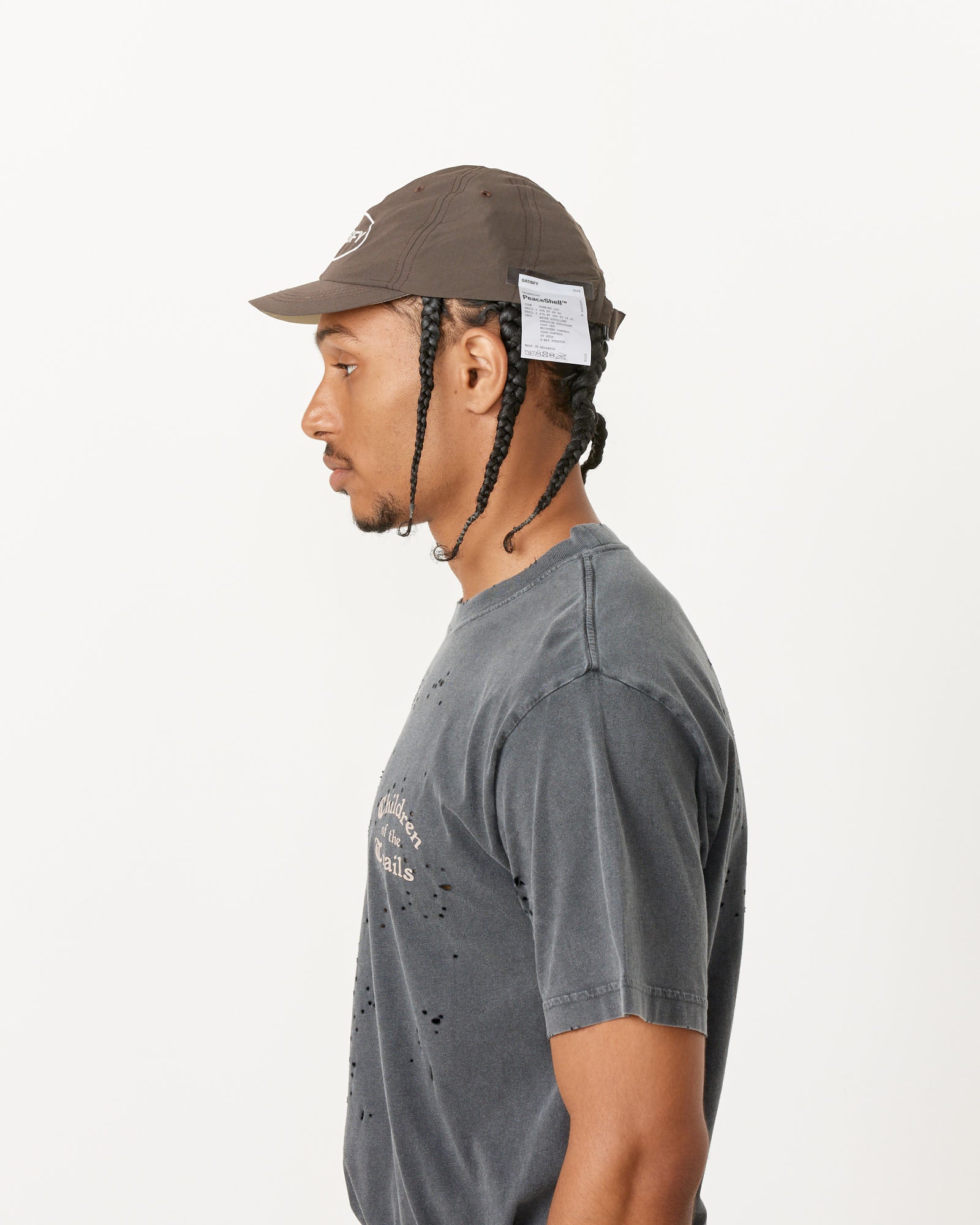 Satisfy Running PeaceShell Running Cap - Brown / OS (258310)