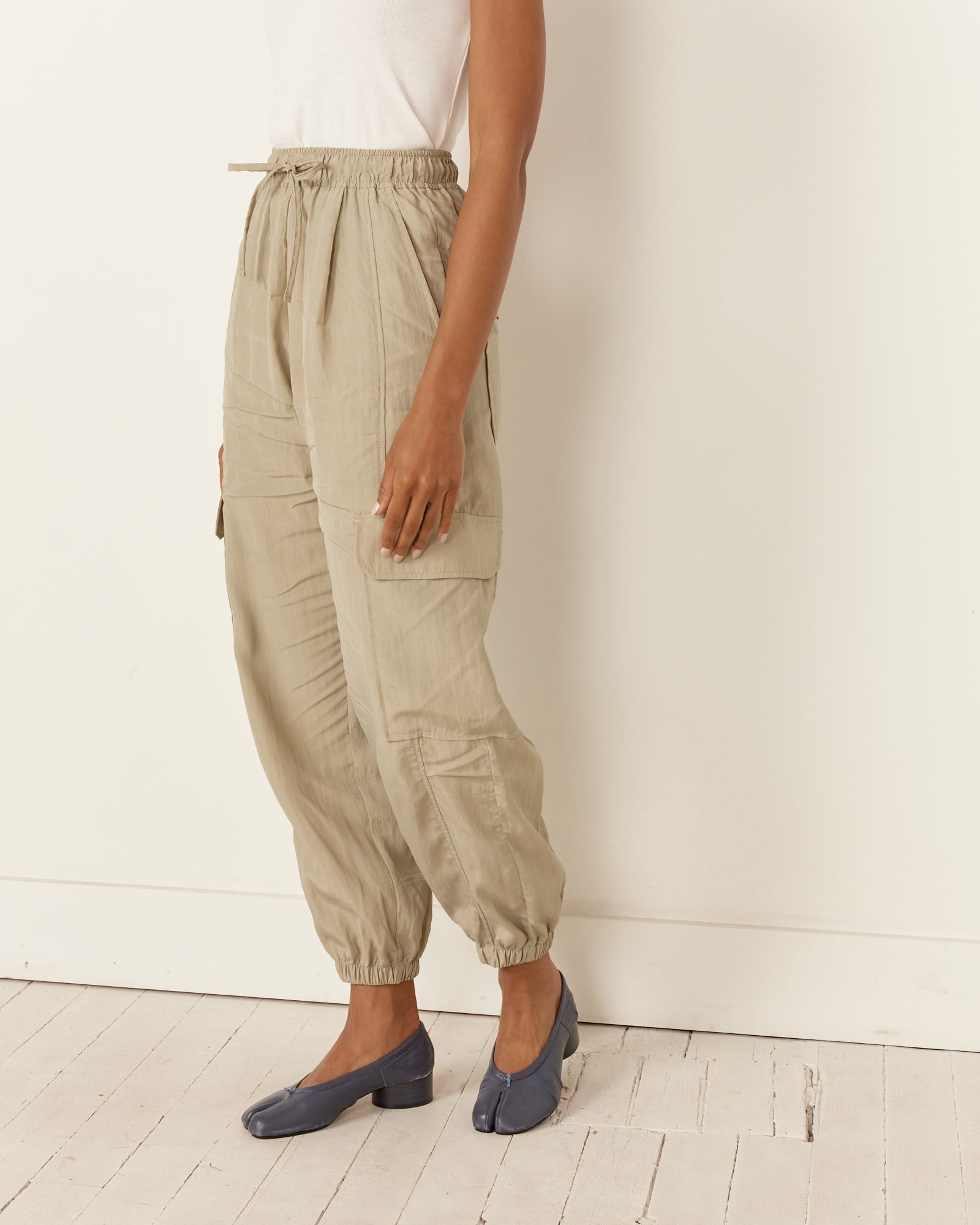 Mijeong Park Lightweight Cargo Pants Mint - Mint / XS (258352)