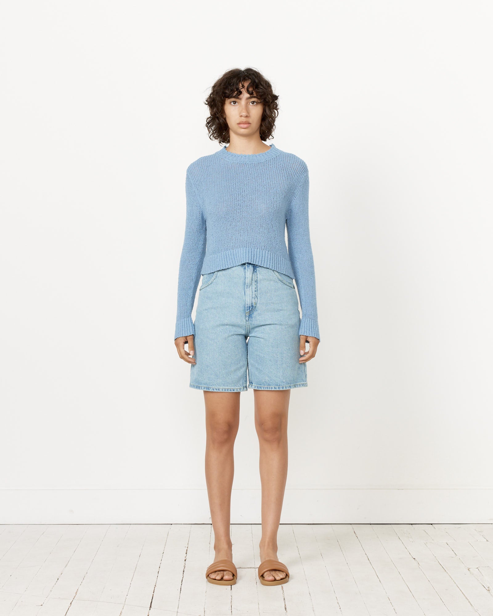 Rachel Comey Barca Pullover Light Blue - Light Blue / S (258380)