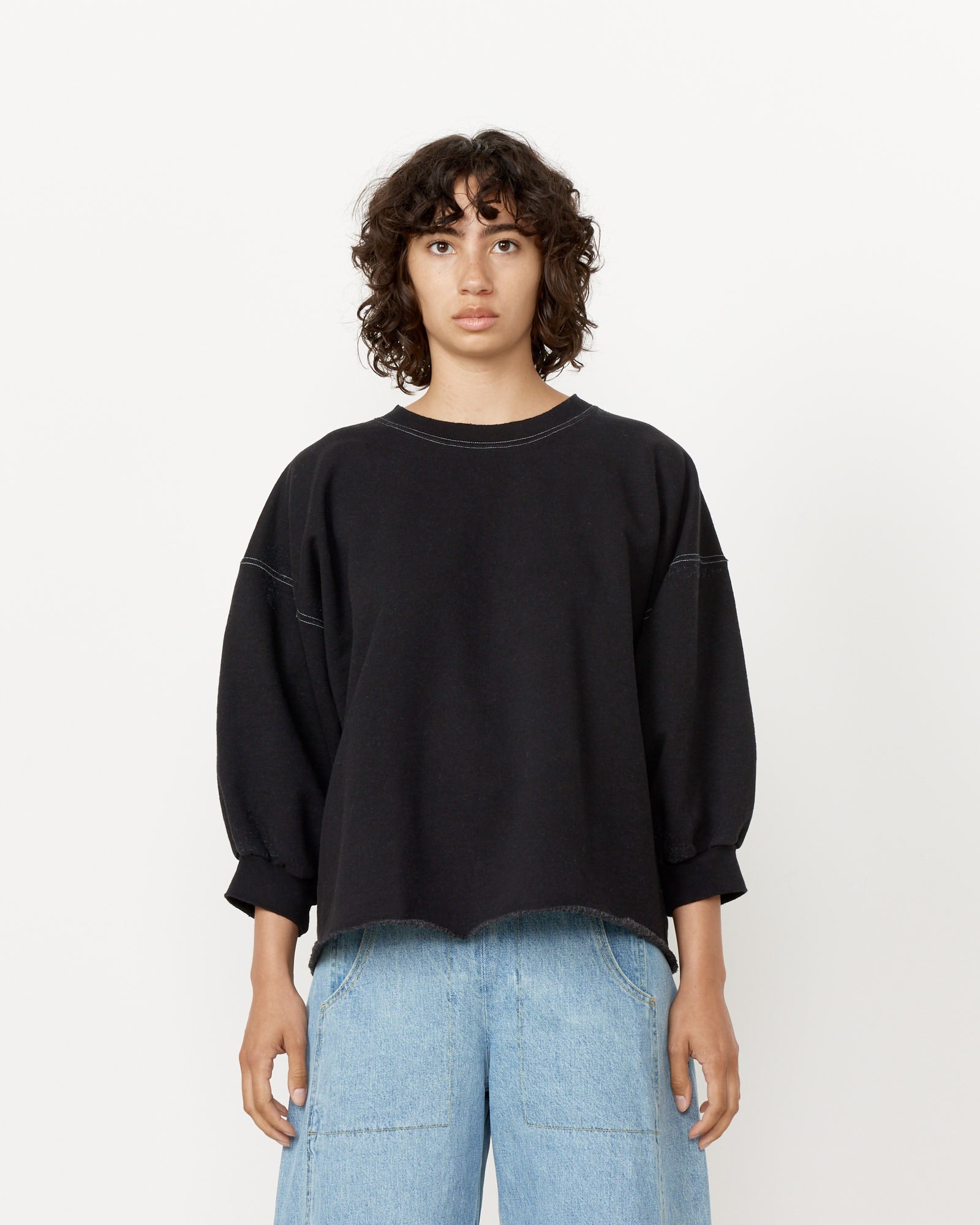 Rachel Comey Fond Sweatshirt Charcoal - Charcoal / XS/S (258396)