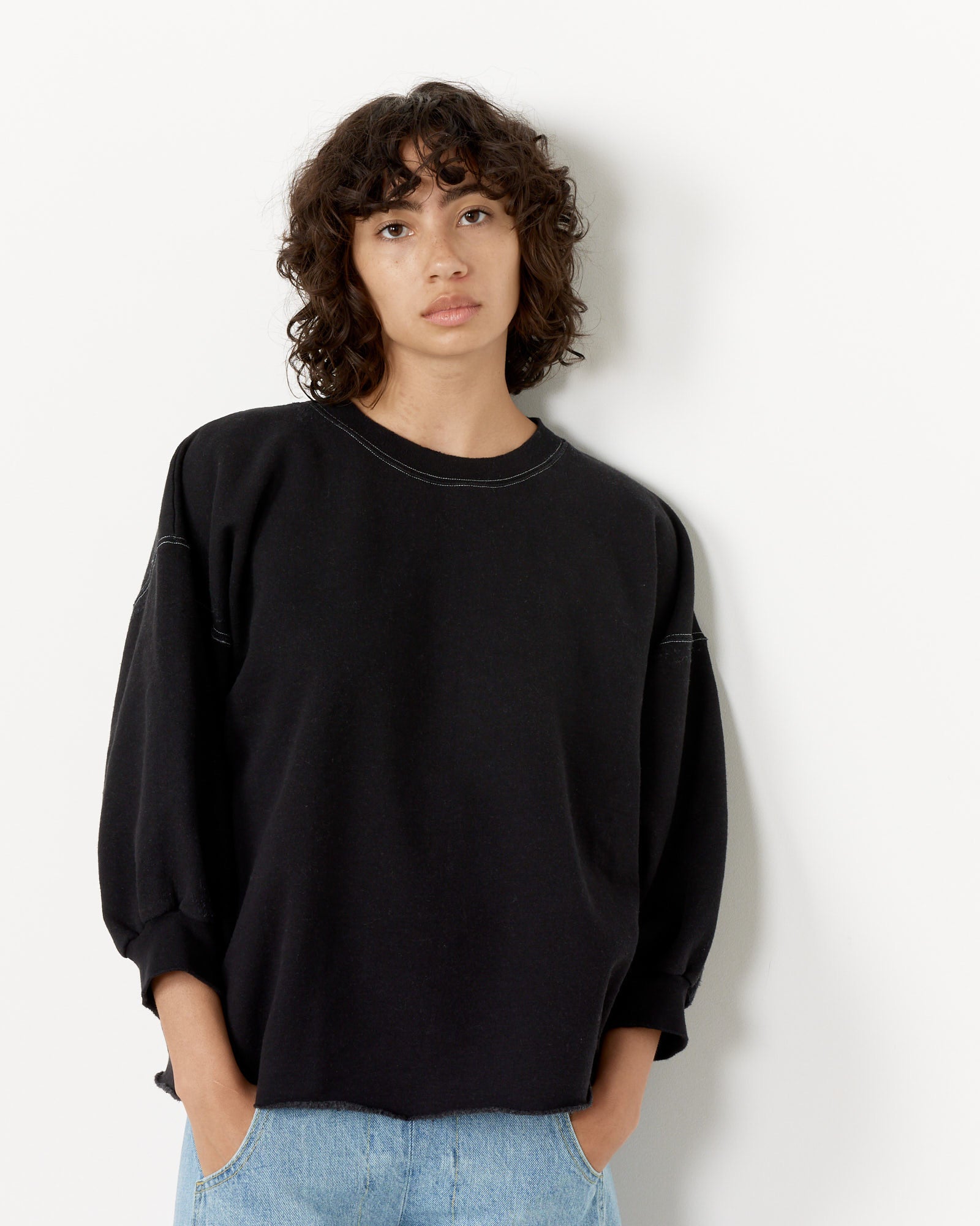 Rachel Comey Fond Sweatshirt Charcoal - Charcoal / XS/S (258396)